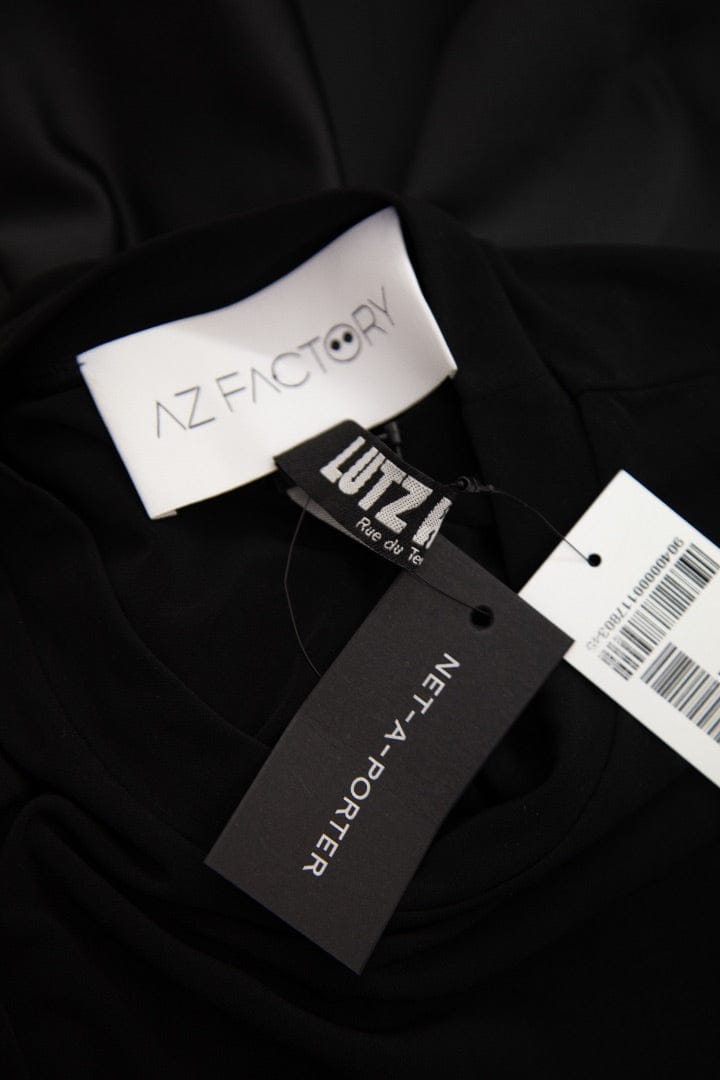 AZ Factory AZ Factory L/S Ruffle Hem Dress Black 8