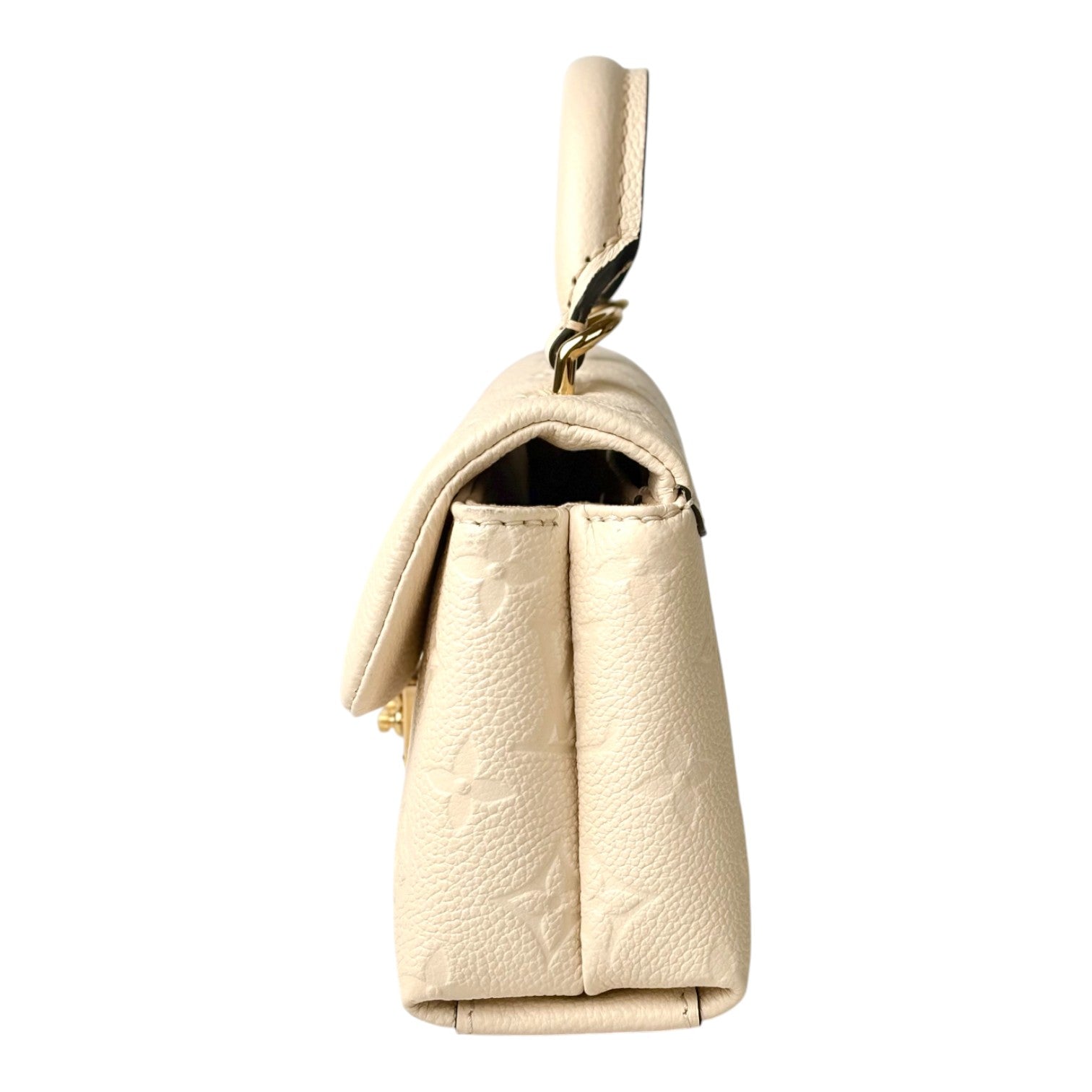 Louis Vuitton Nano Madeleine Bag White Calfskin