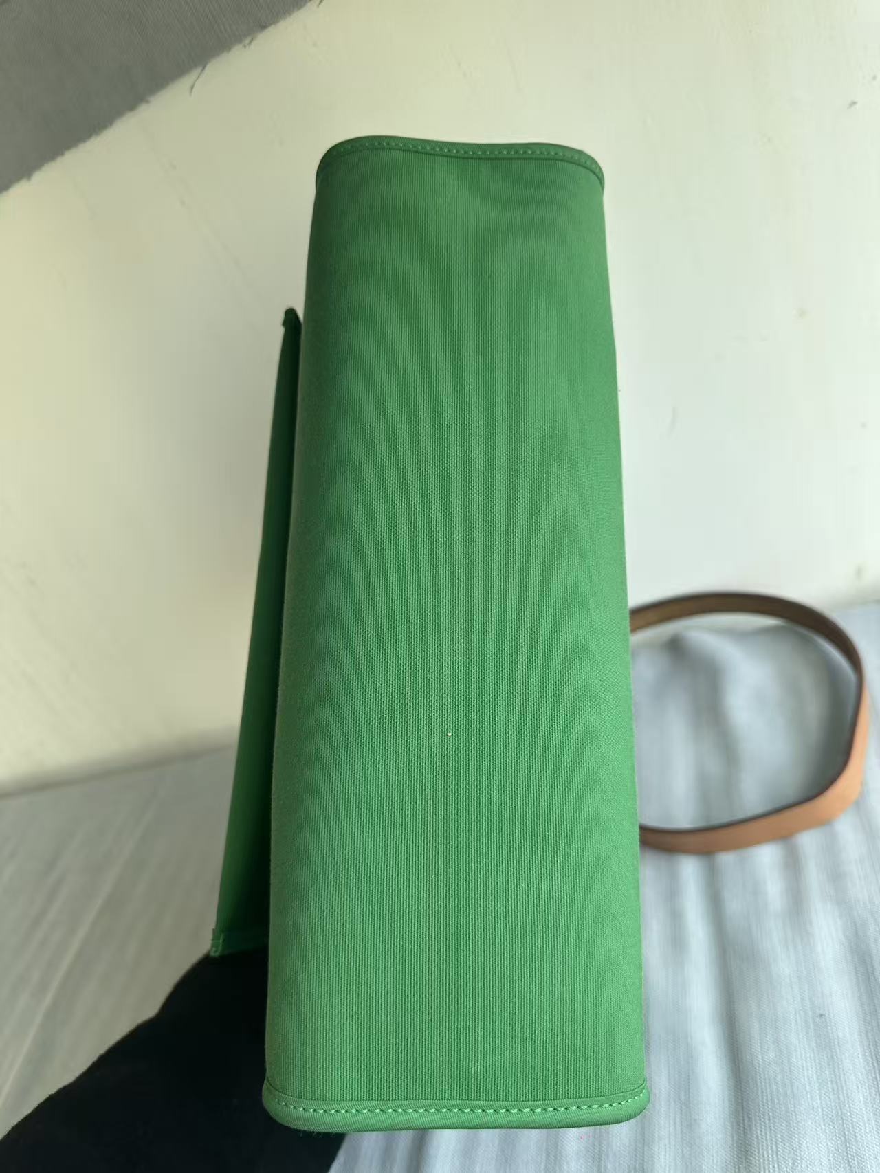Hermès green herbag31 good condition stamp X