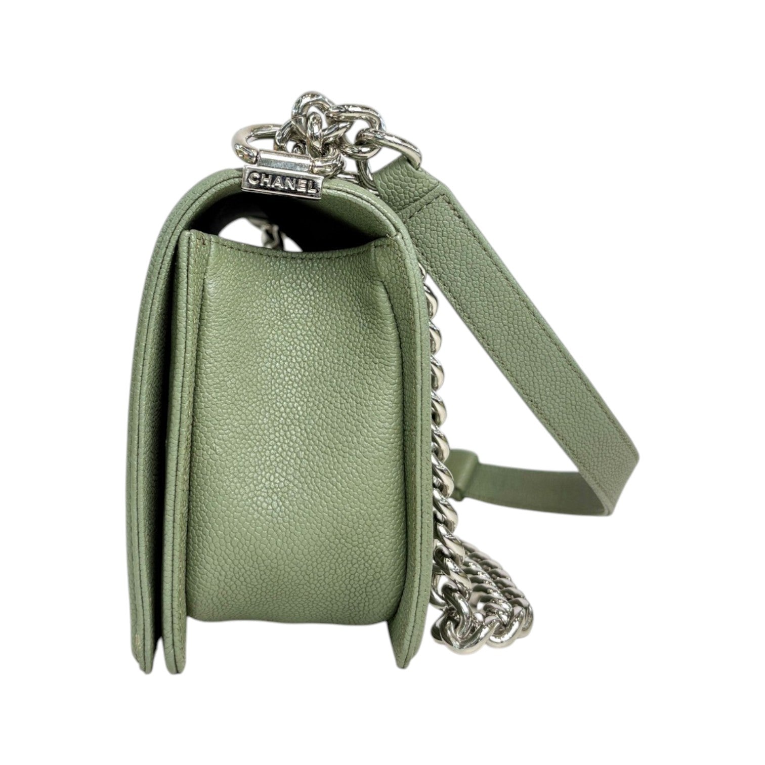 Chanel Pastachio Green Medium Leboy Bag