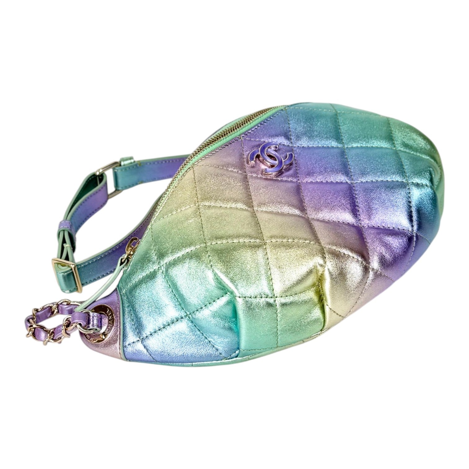Chanel Iridescent Metallic Waistbag