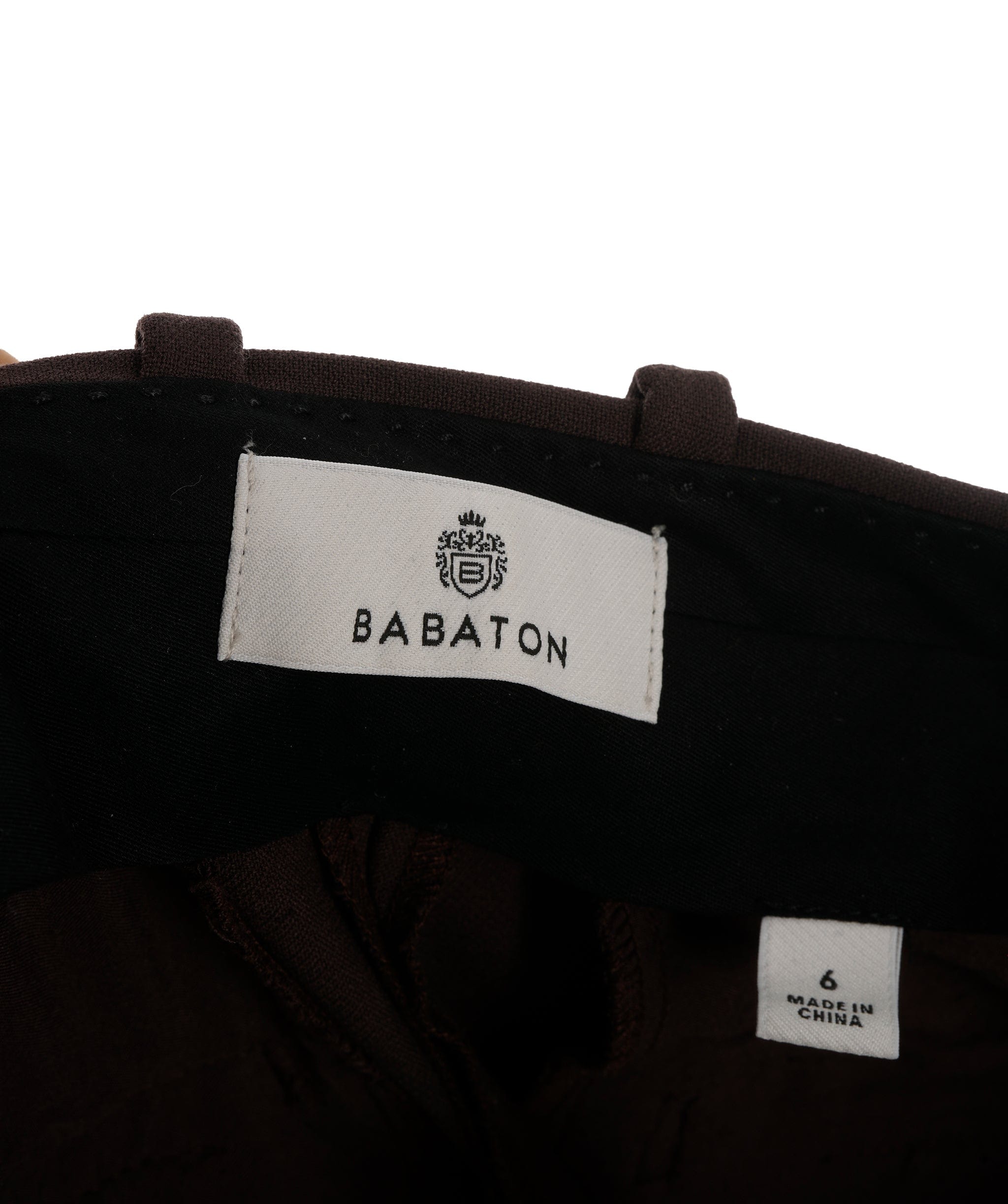 Babaton Babaton Brown Trousers Size 6 AVC2008