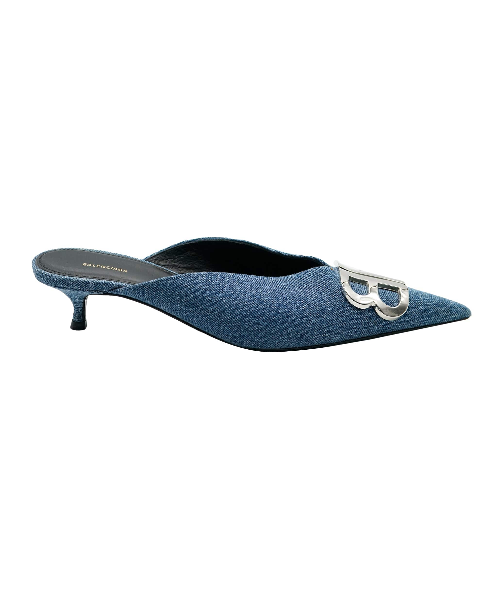 Balenciaga balenciaga denim kitten heels AVC1737