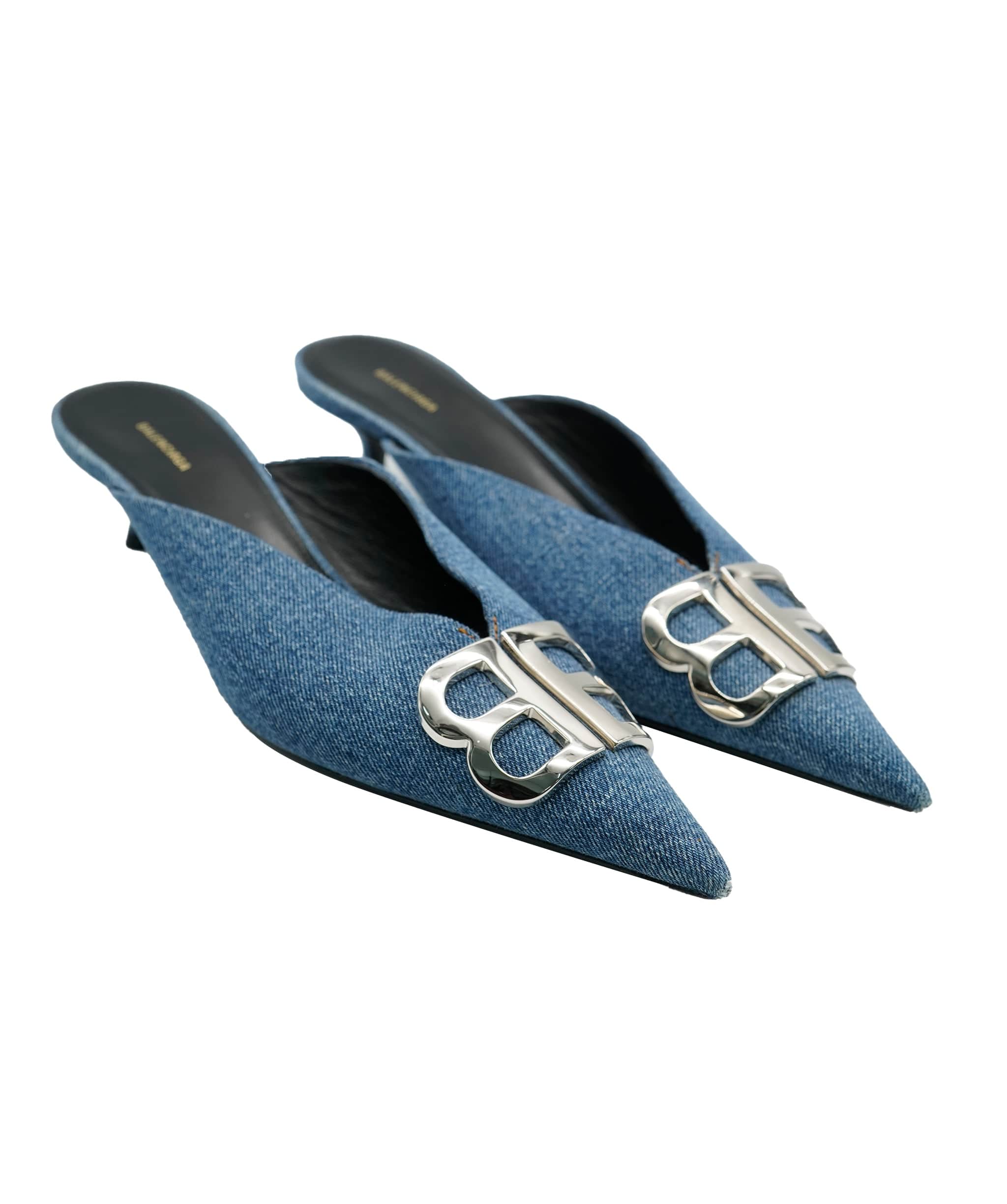 Balenciaga balenciaga denim kitten heels AVC1737