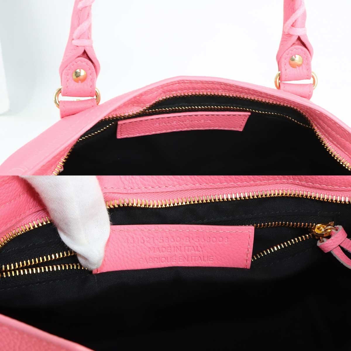 BALENCIAGA BALENCIAGA Classic City 2way Hand Shoulder Bag 431621 Pink Logos 90314215