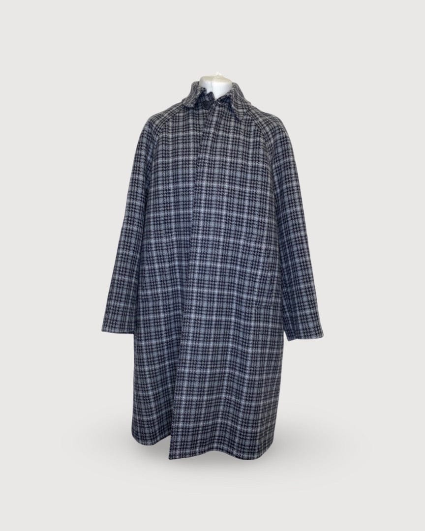 Balenciaga Grey Balenciaga Wool Coat, L