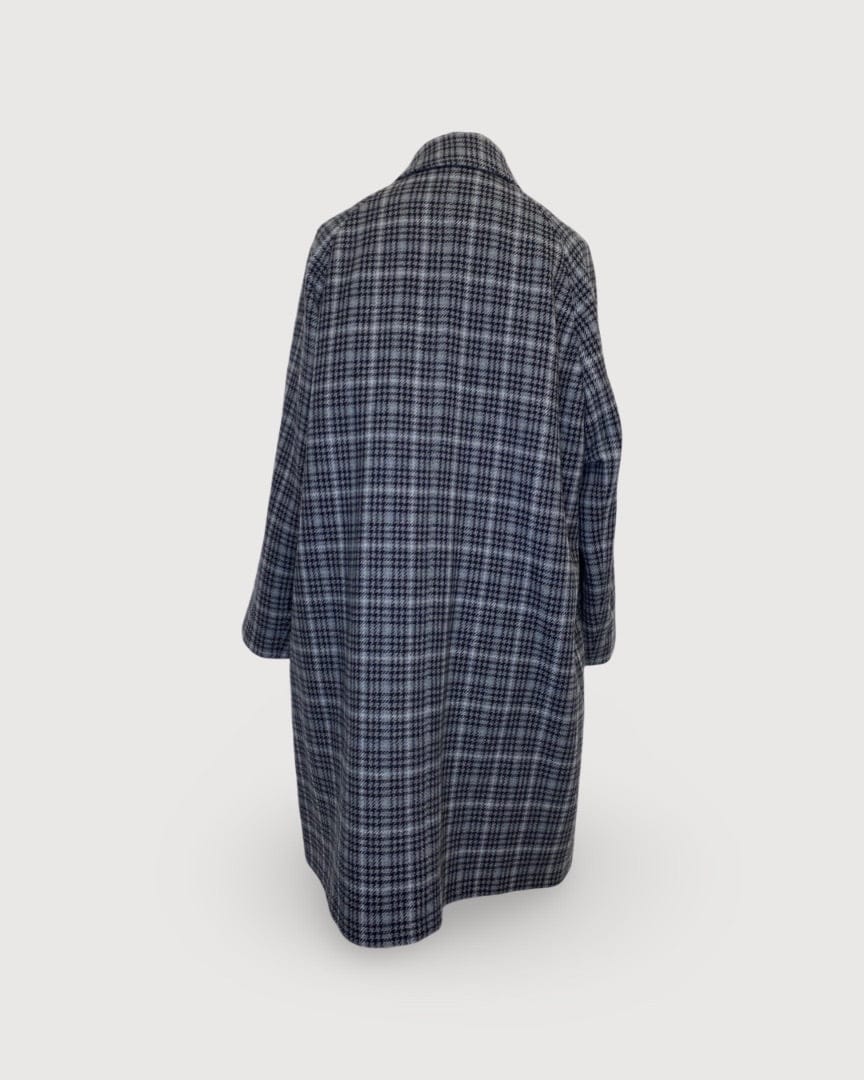 Balenciaga Grey Balenciaga Wool Coat, L