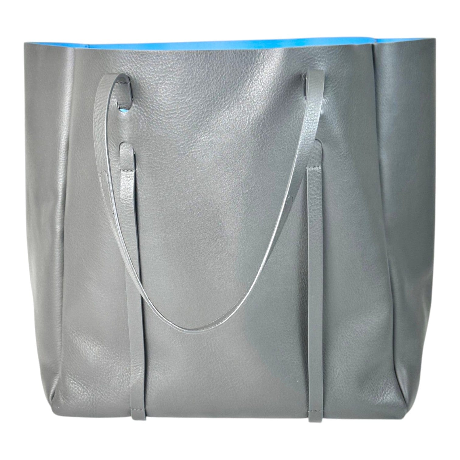 Balenciaga Balenciaga Grey with Blue Interior Everyday Tote Bag