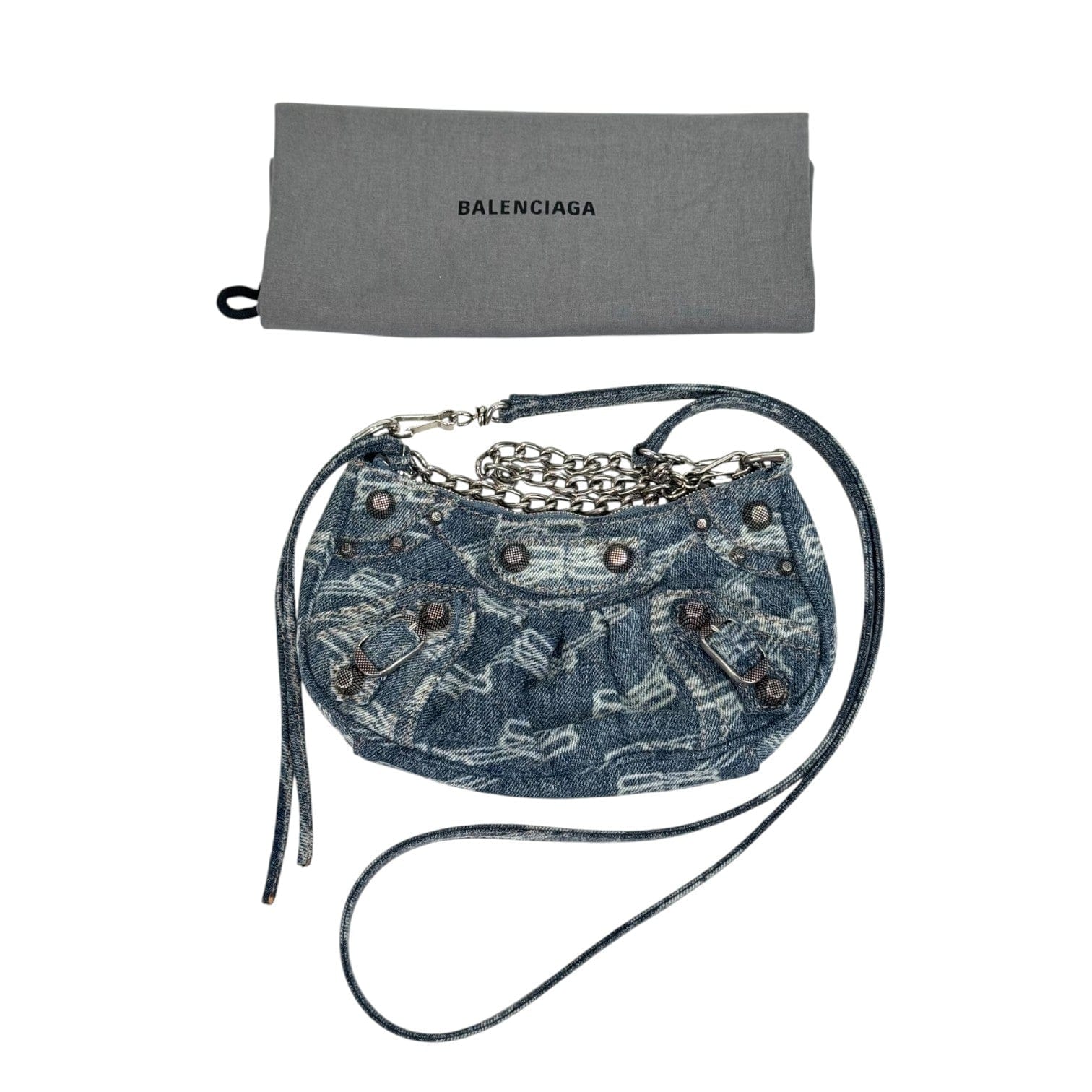 Balenciaga Balenciaga Le Cagole Mini Denim Bag
