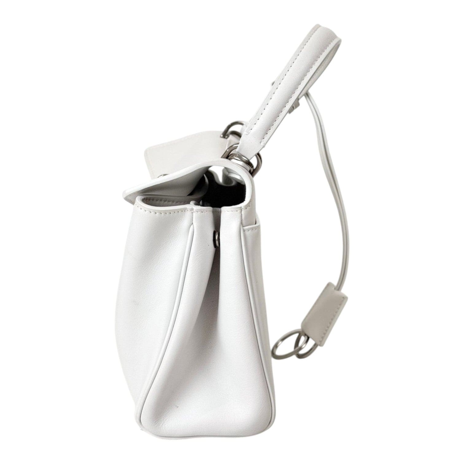 Balenciaga Balenciaga Mini White Rodeo in Smooth Calfskin Bag