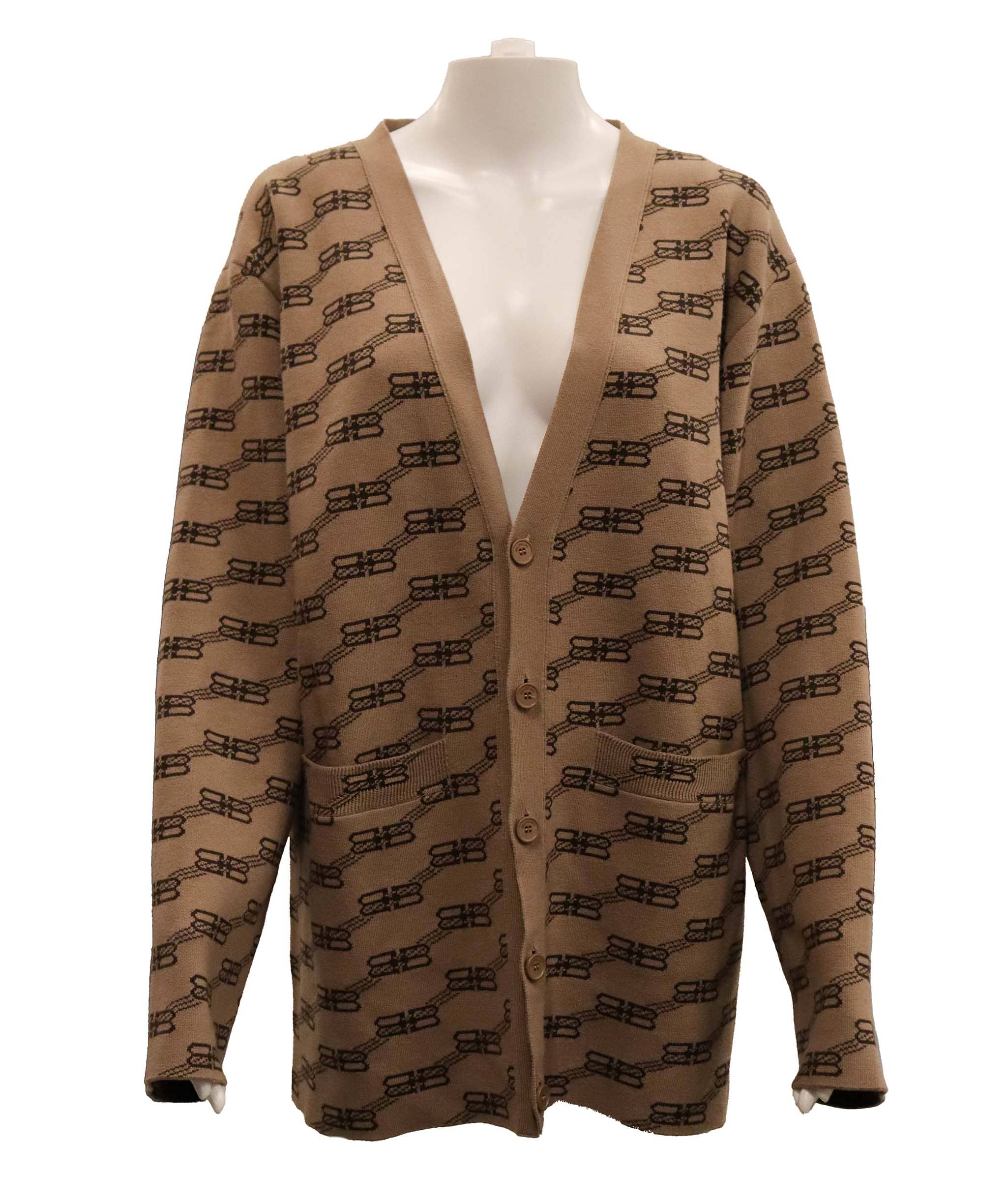 Balenciaga BALENCIAGA BB logo cardigan AGC2970