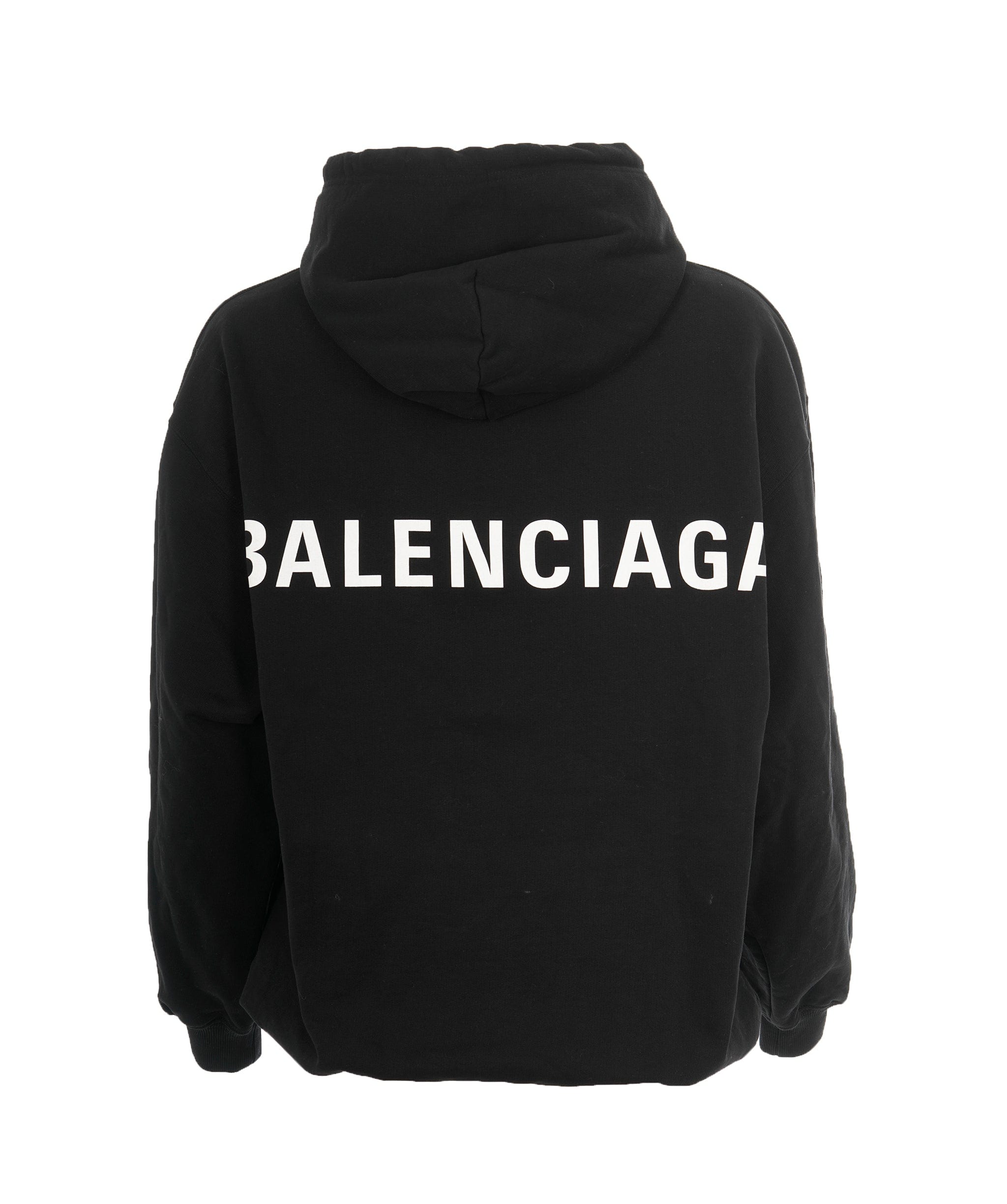 Balenciaga Balenciaga Black Logo Hoodie ALC2068