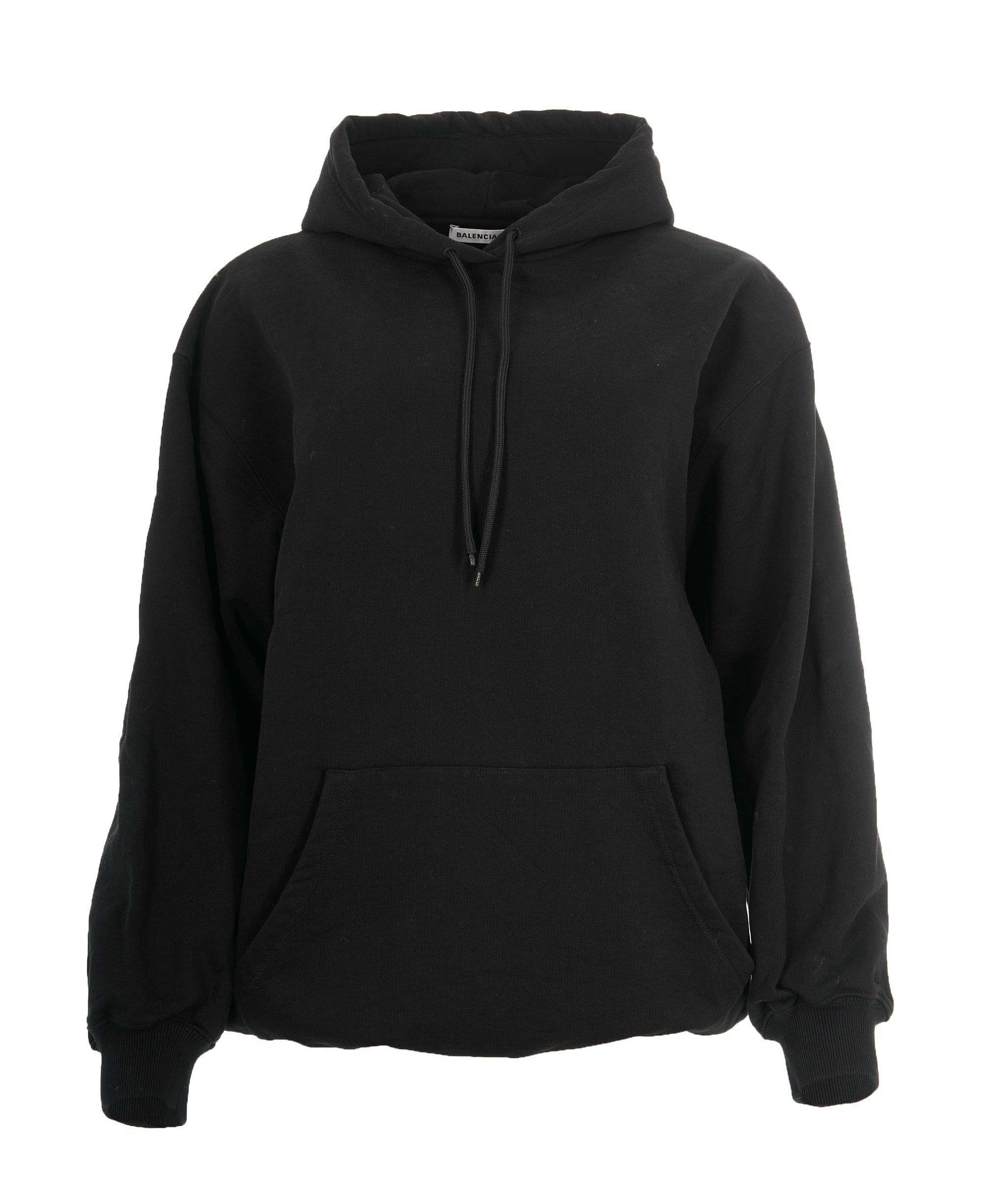 Balenciaga Balenciaga Black Logo Hoodie ALC2068