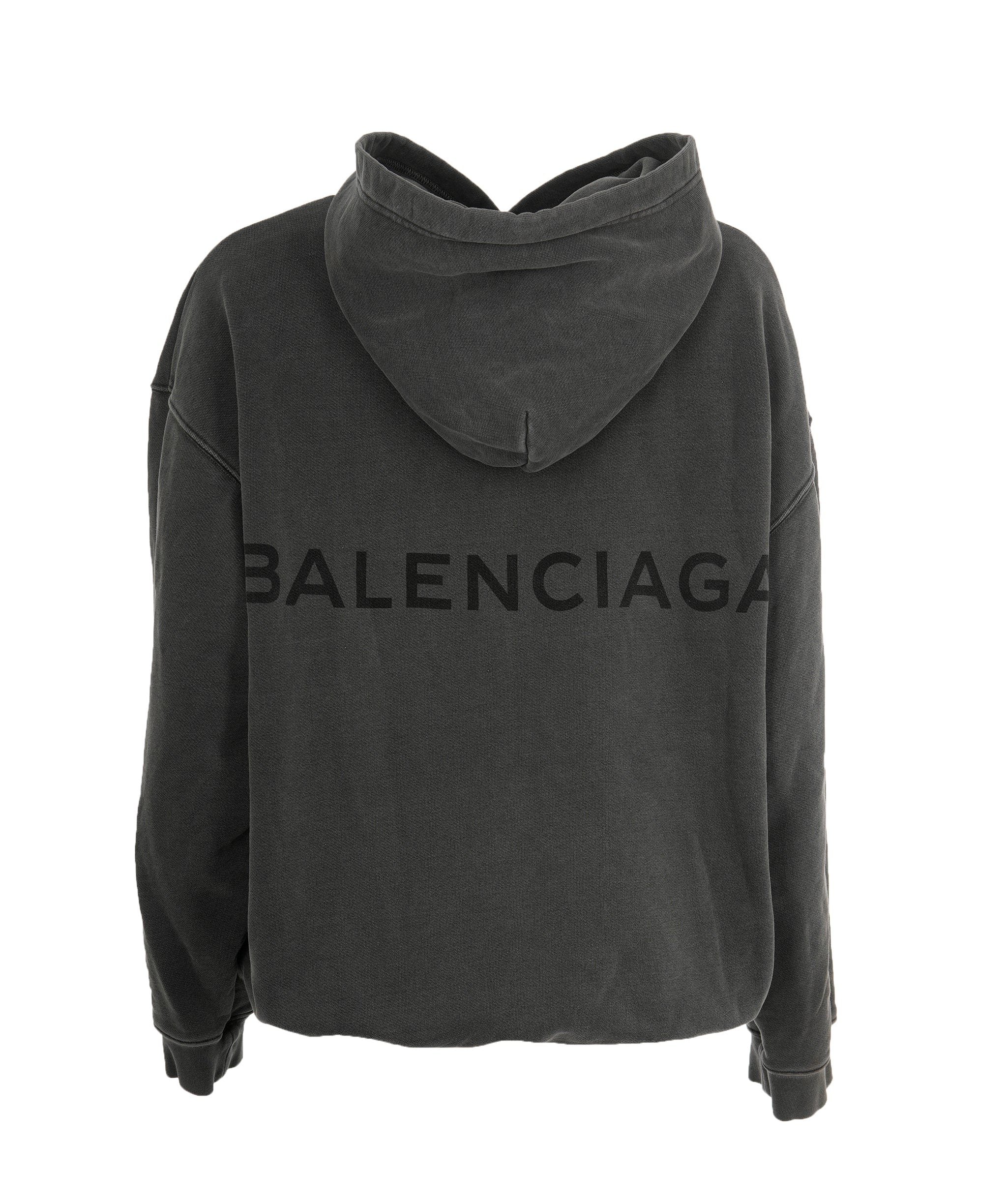 Balenciaga Balenciaga Grey Logo Hoodie ALC2067