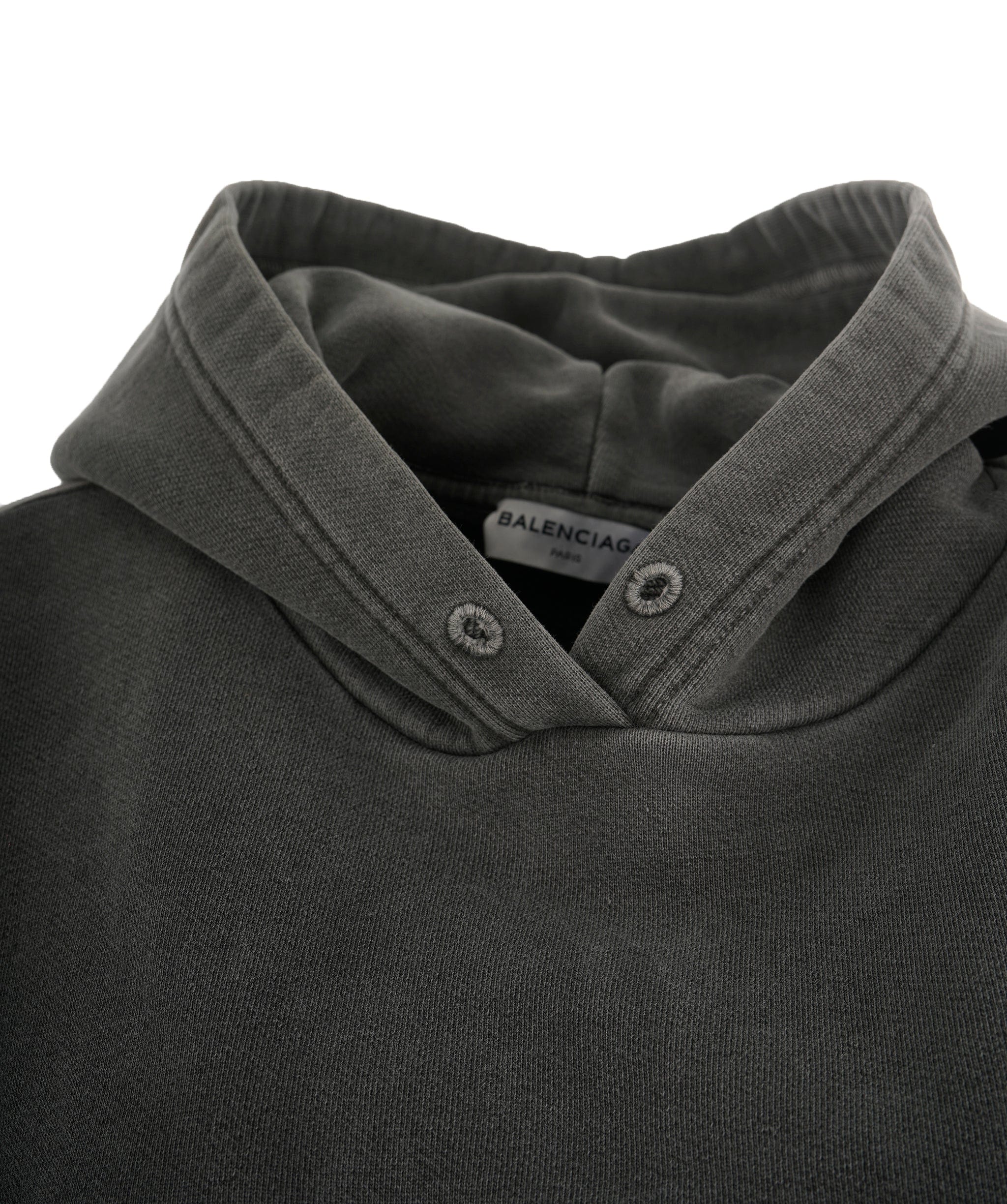 Balenciaga Balenciaga Grey Logo Hoodie ALC2067