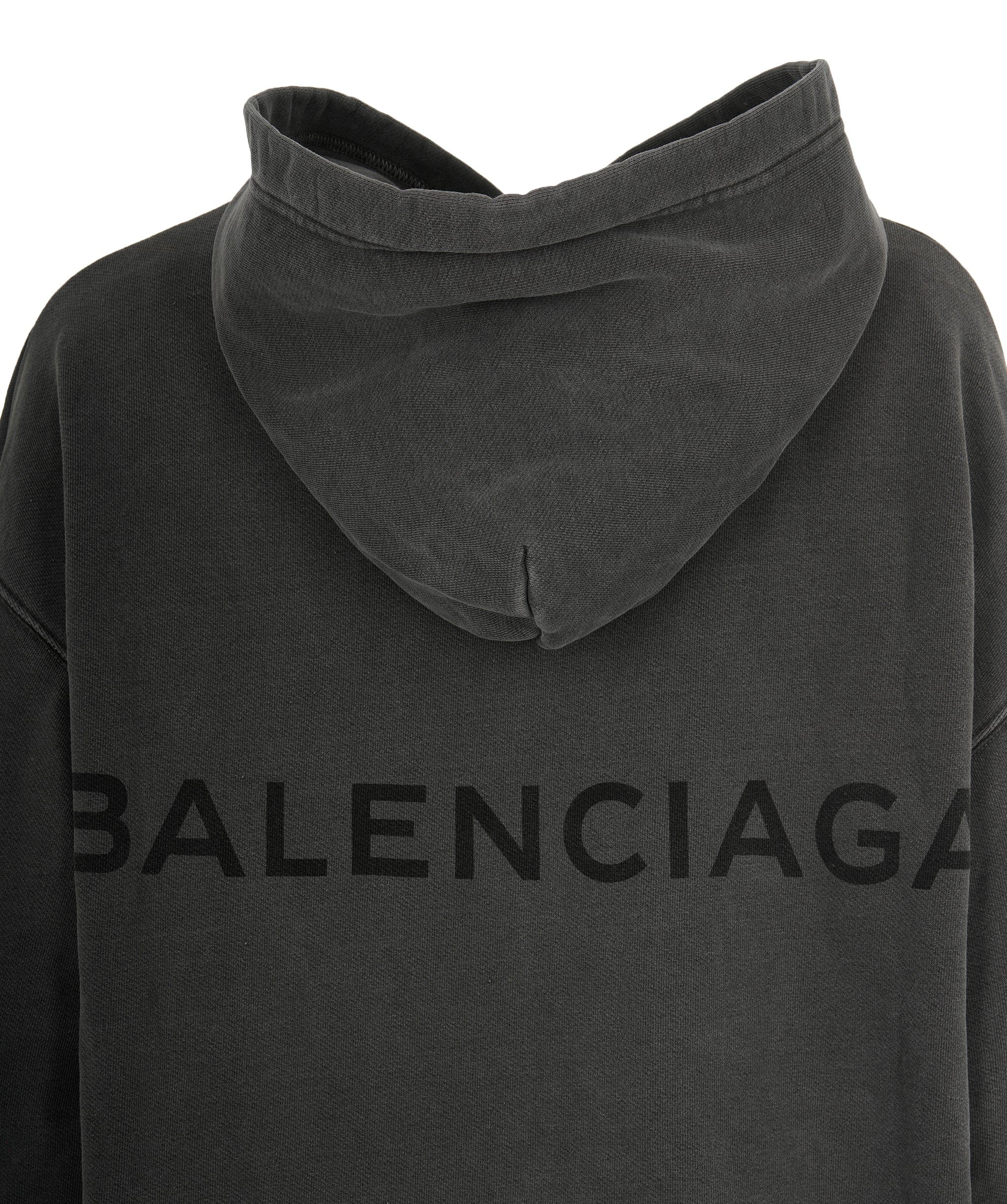 Balenciaga Balenciaga Grey Logo Hoodie ALC2067