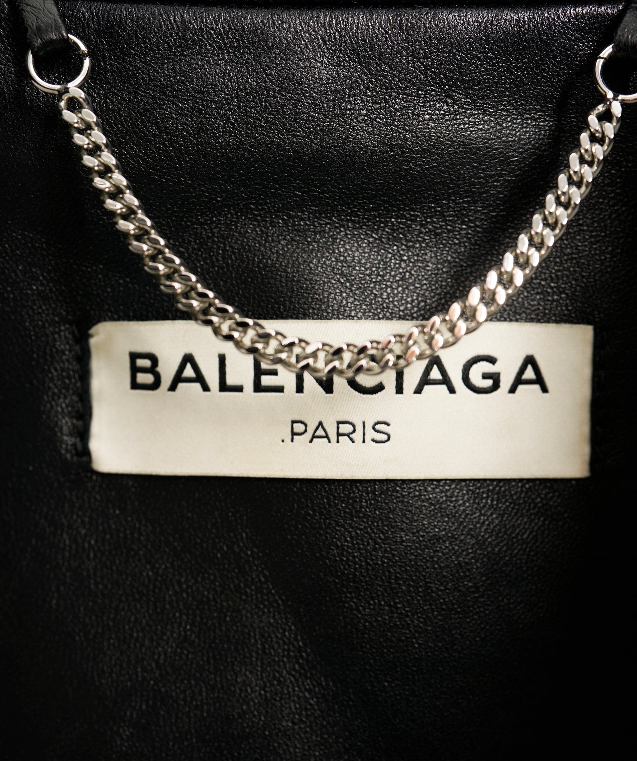 Balenciaga Balenciaga Leather Studded Detail Long Coat RRP £7000+ ALC2966