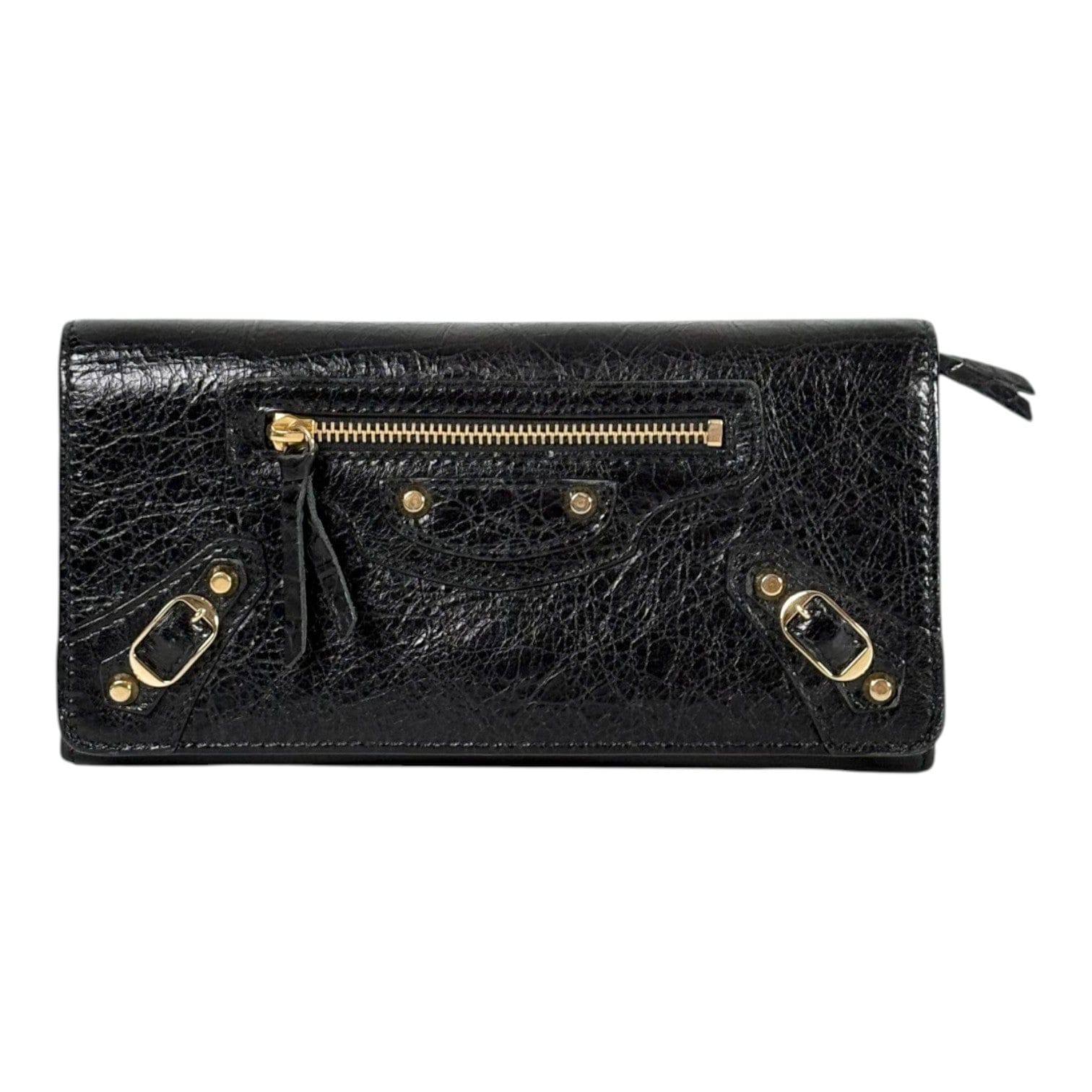 Balenciaga Balenciaga City Long Black Wallet