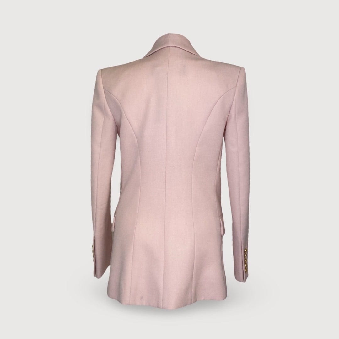 Balmain Blush Pink Balmain Blazer, 10