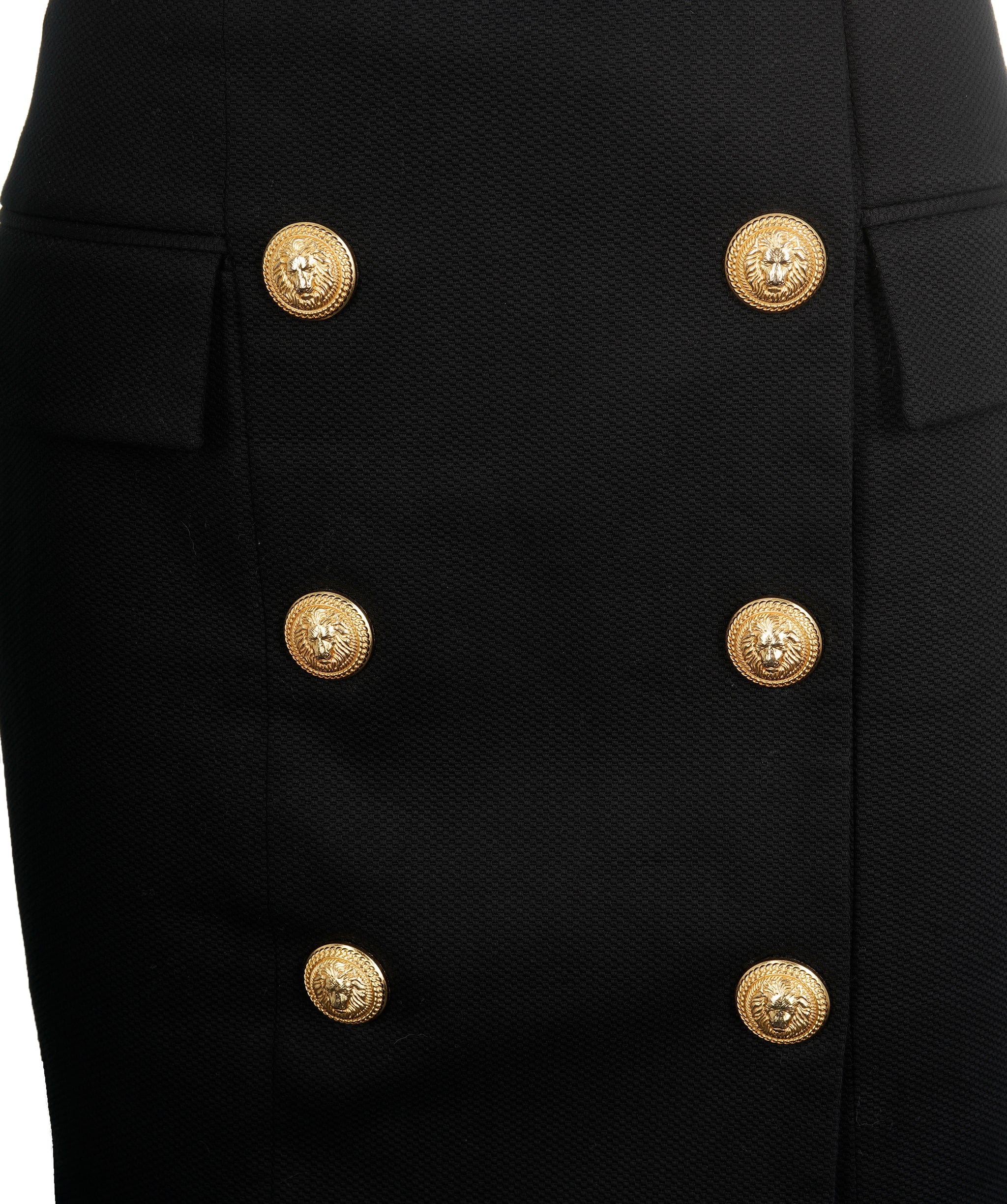 Balmain blamain black skirt AVC1735