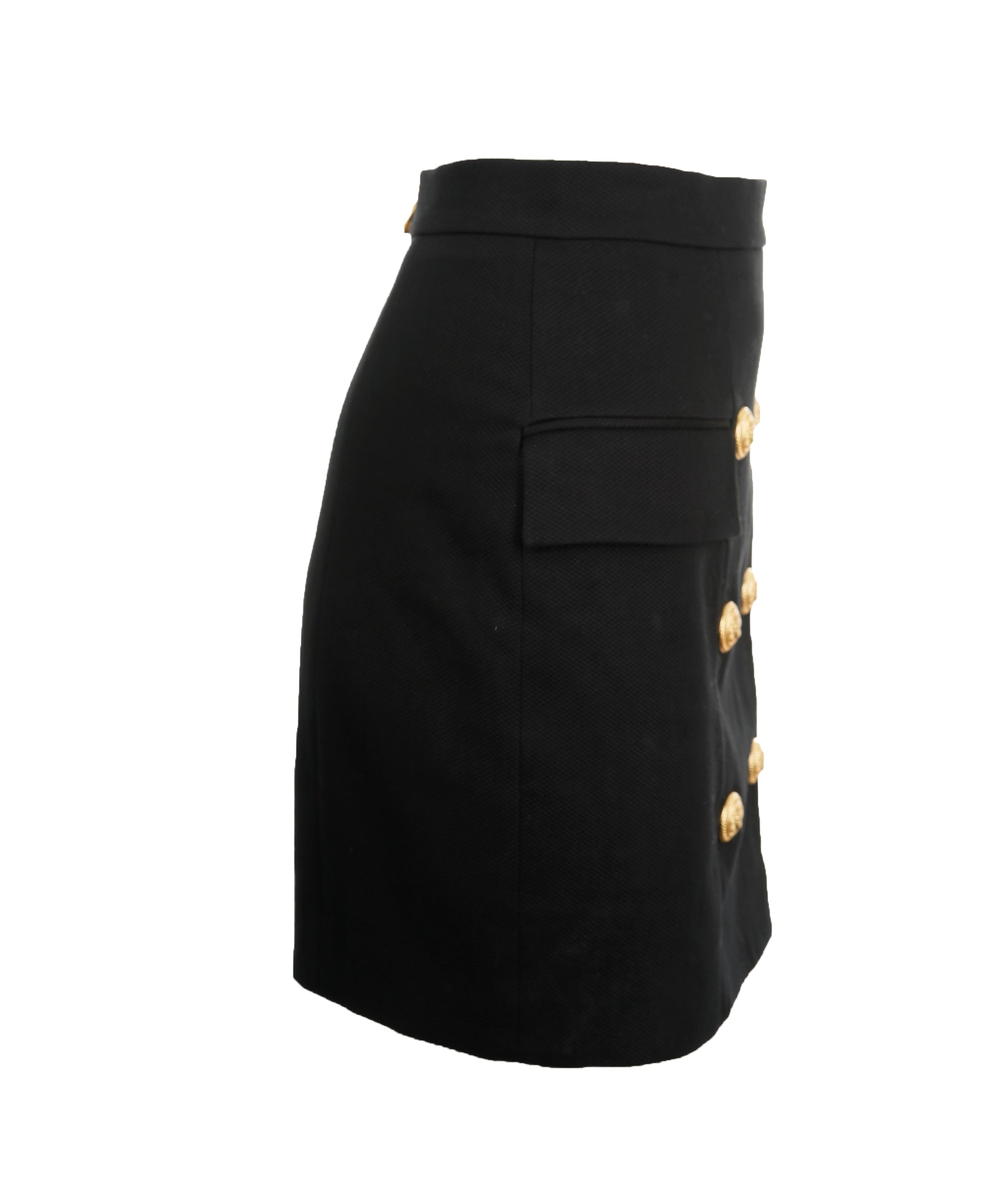 Balmain blamain black skirt AVC1735