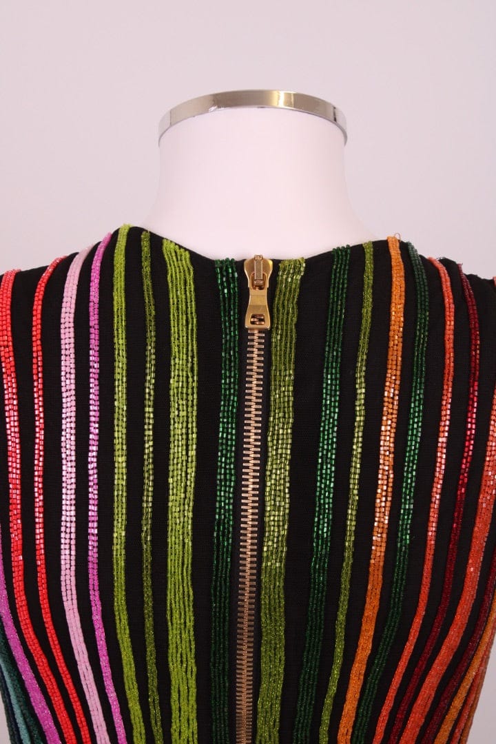 Balmain Balmain Sequin Mini Dress Black XS