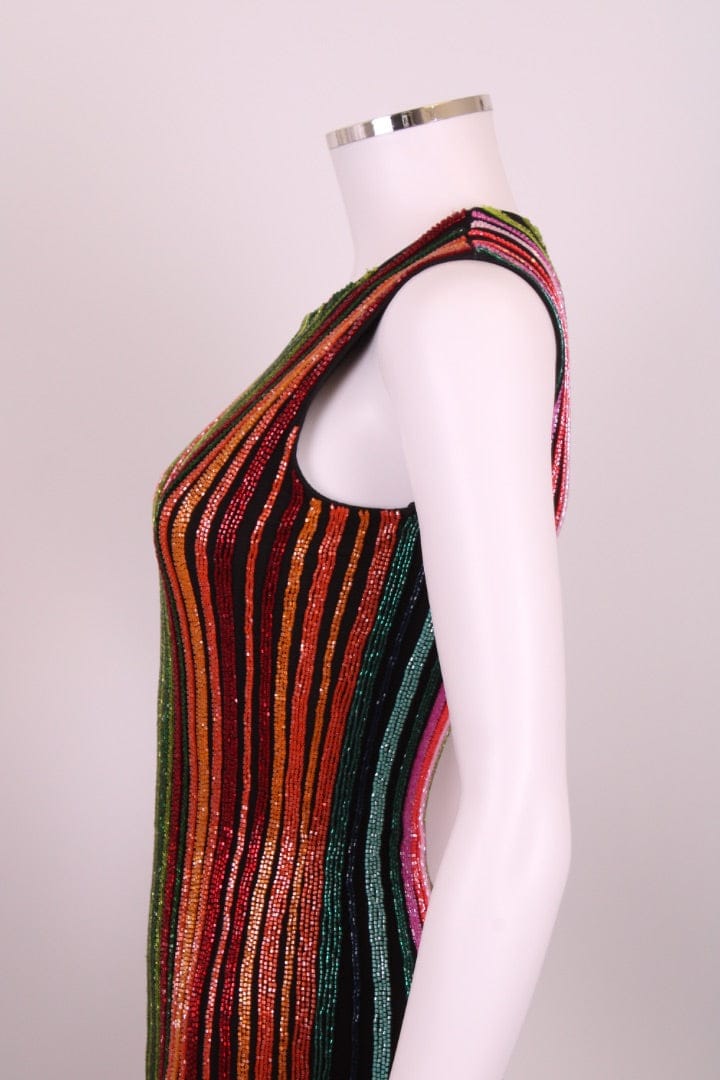 Balmain Balmain Sequin Mini Dress Black XS