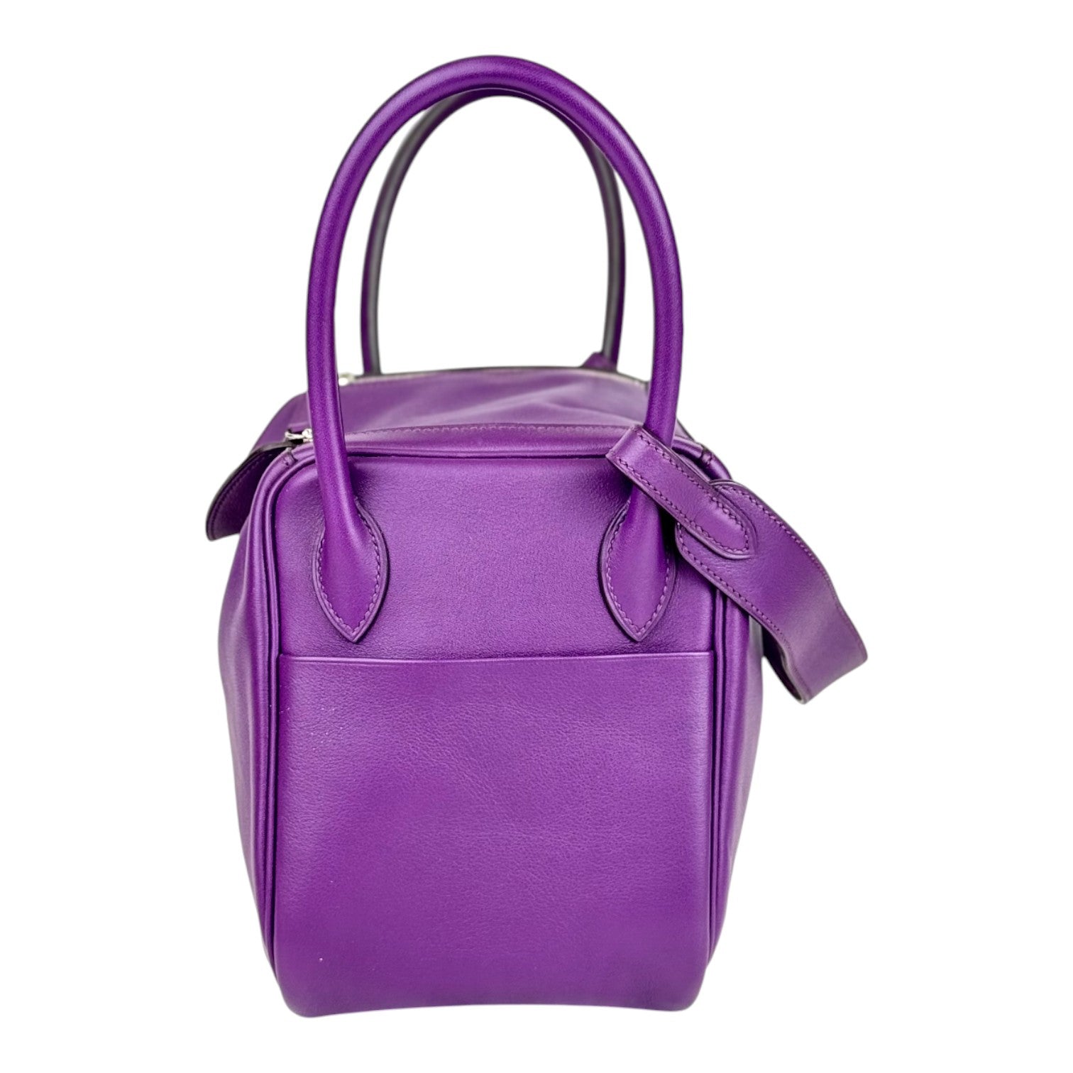 Hermes Lindy 26cm in Purple Swift with PHW