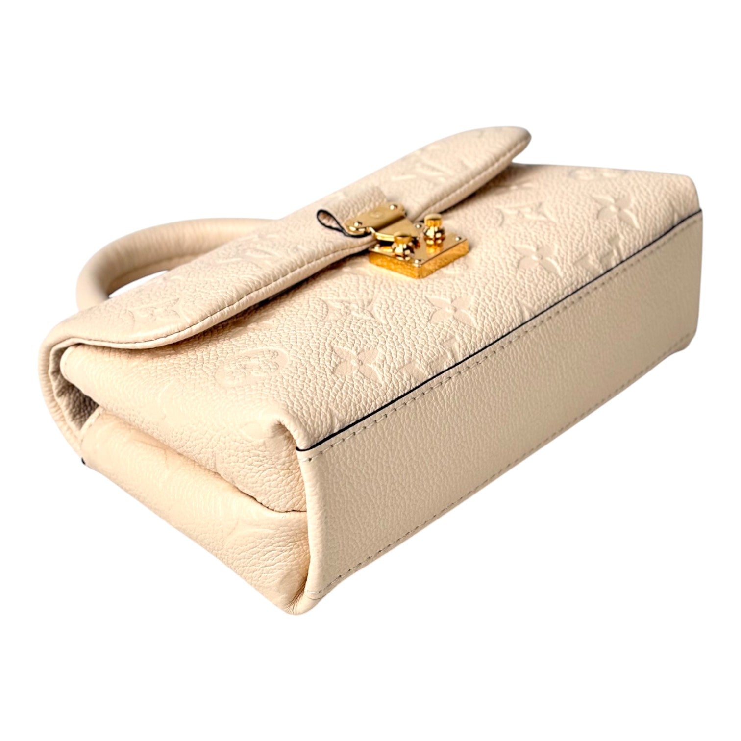 Louis Vuitton Nano Madeleine Bag White Calfskin