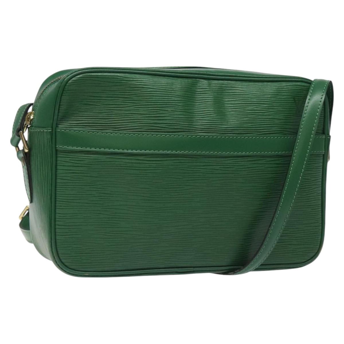 LOUIS VUITTON Epi Trocadero 27 Shoulder Bag Green M52314 LV Auth BD1567 BD1567