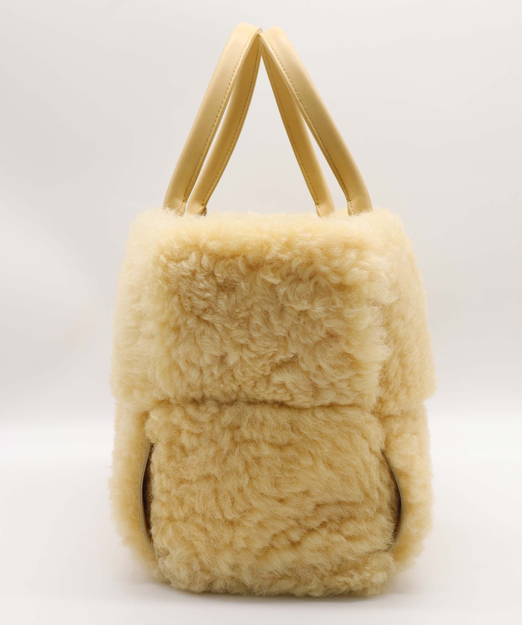 Bottega BOTTEGA VENETA ARCO TOTE BAG YELLOW ASC7287