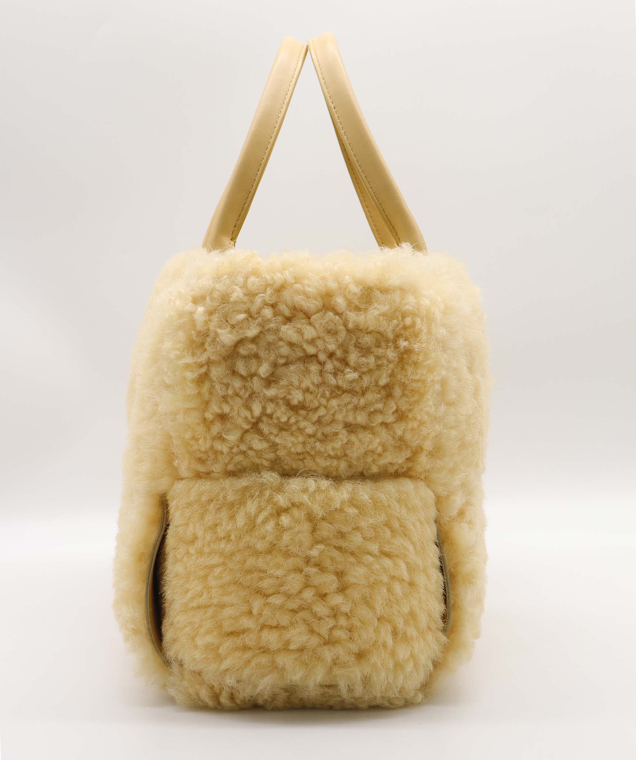 Bottega BOTTEGA VENETA ARCO TOTE BAG YELLOW ASC7287