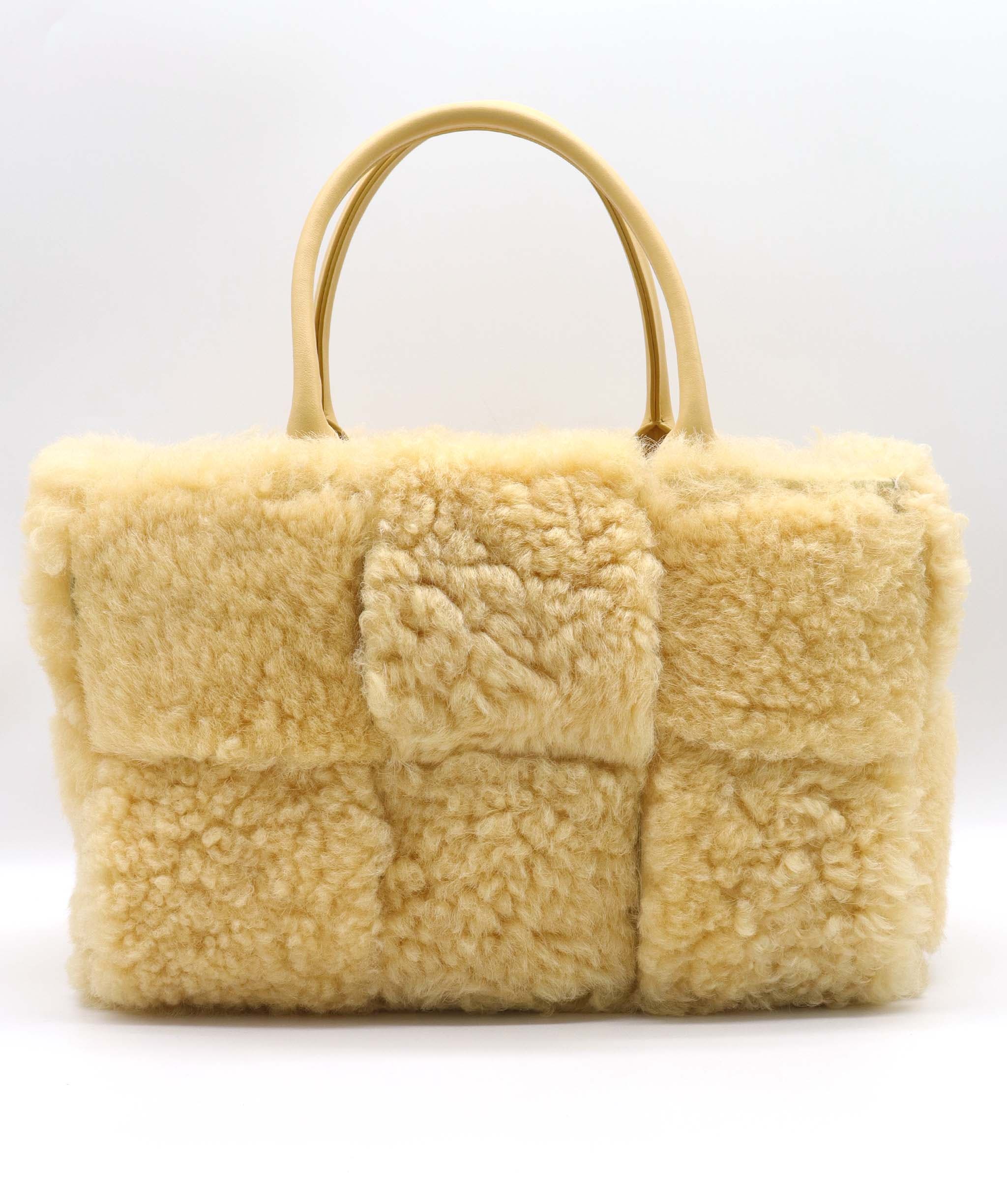 Bottega BOTTEGA VENETA ARCO TOTE BAG YELLOW ASC7287