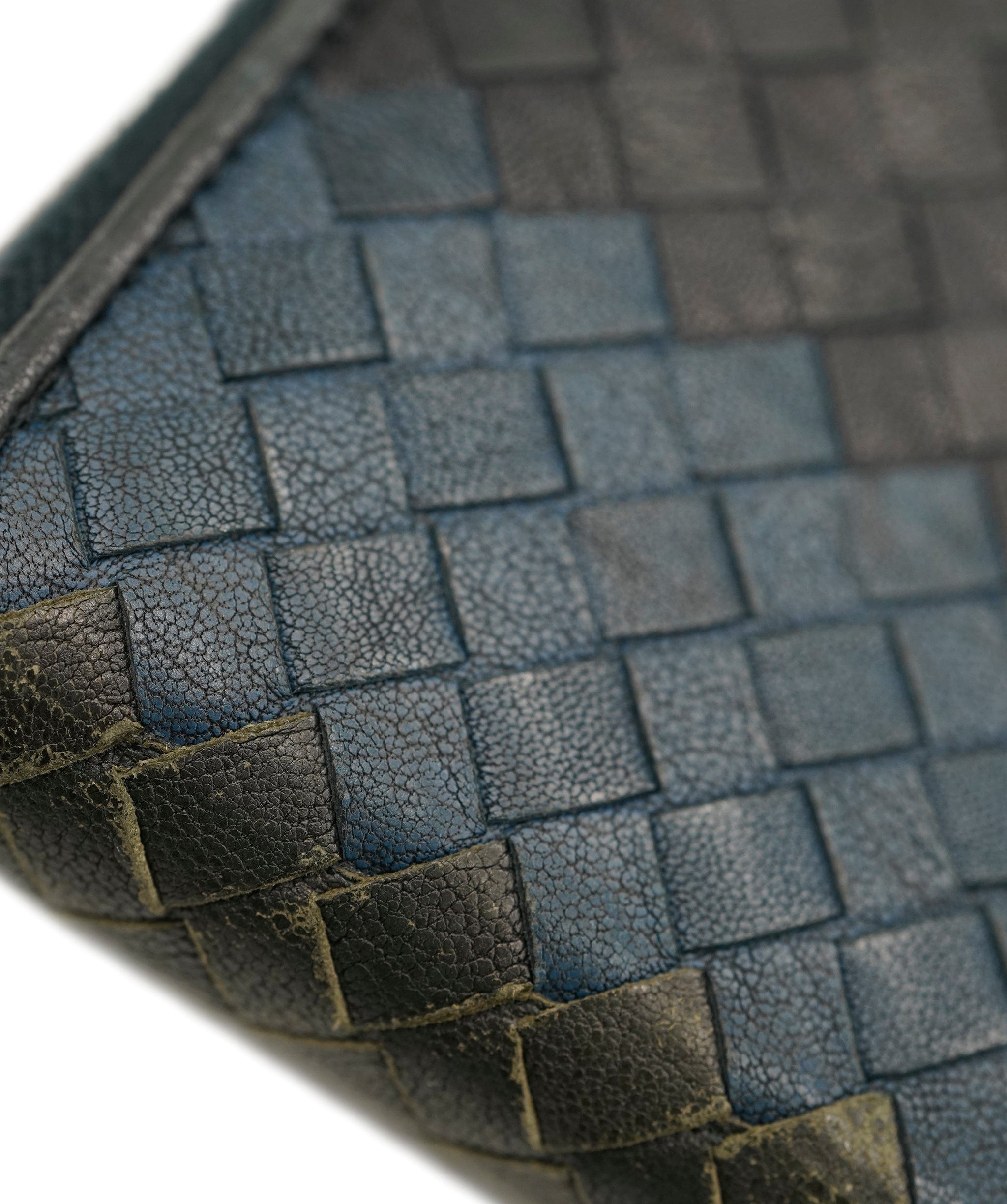 Bottega Veneta Bottega blue intrecciato zip wallet - AJC0902