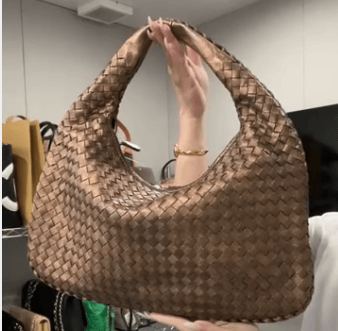 BOTTEGA VENETA BOTTEGA VENETA 115653 Leather Brown Intrecciato Hobo B0705XULF6