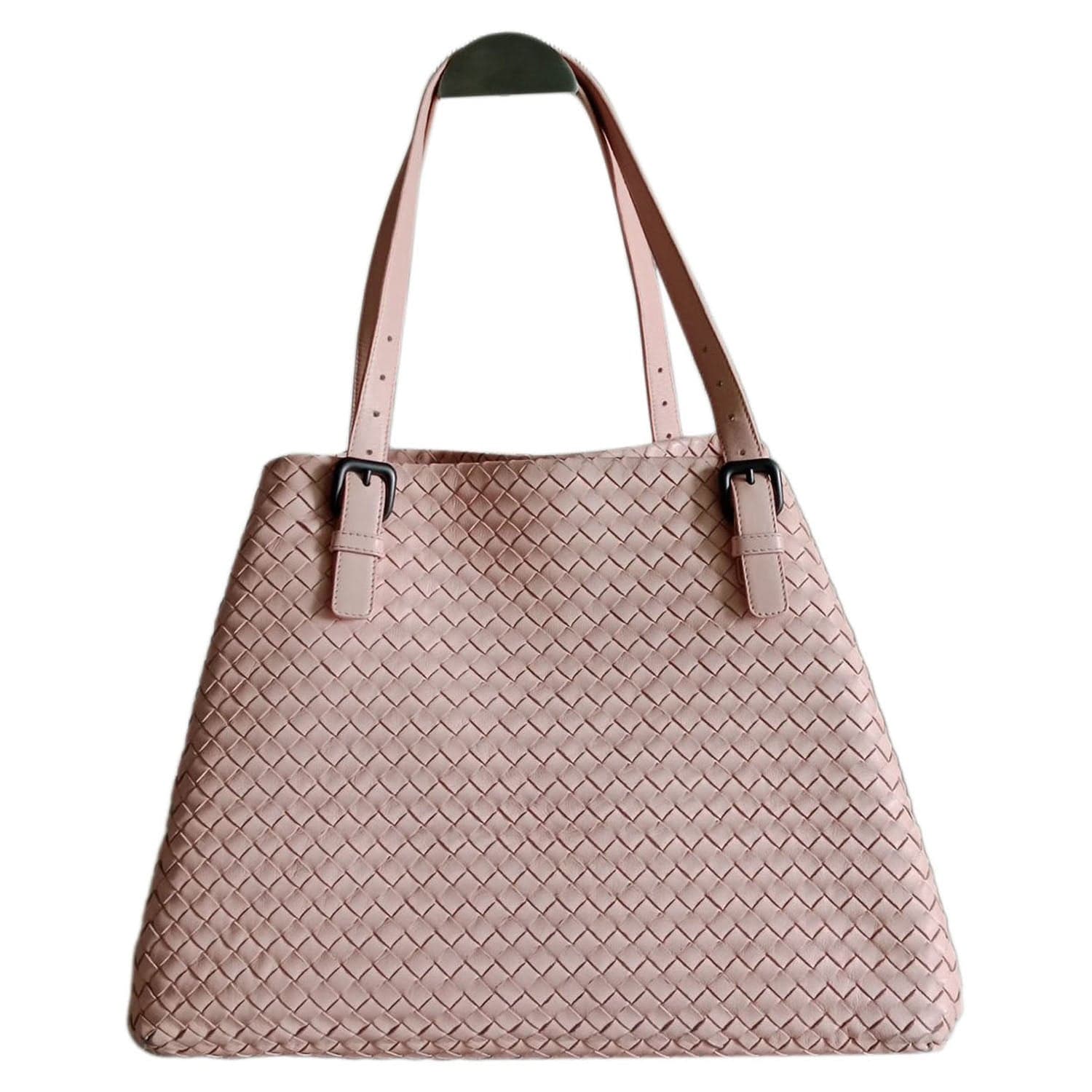 Bottega Veneta Bottega Veneta Tote Bag In Nude Intrecciato Calfskin
