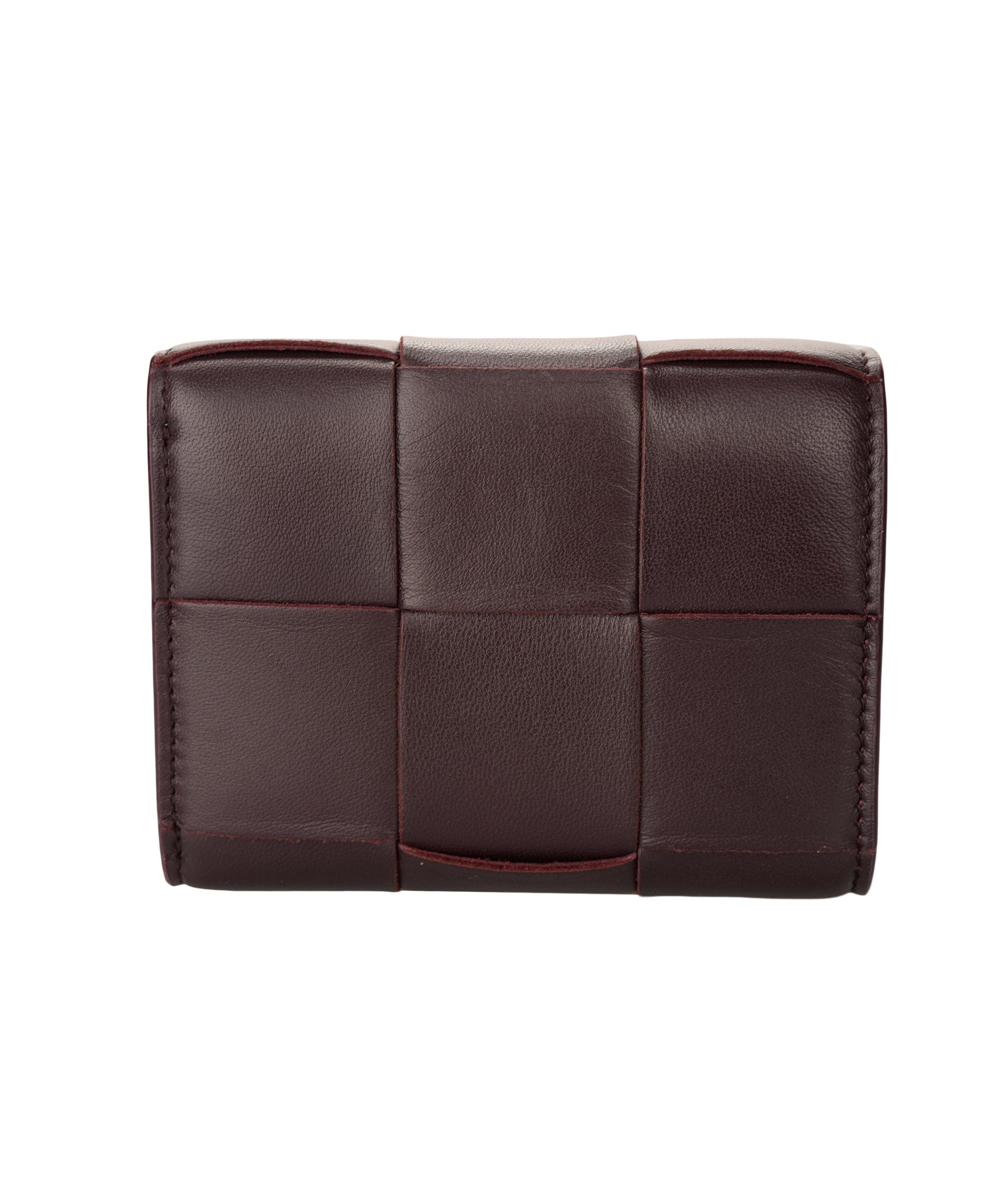 Bottega Veneta Bottega Veneta Trifold Grape Wallet - DXBS1083