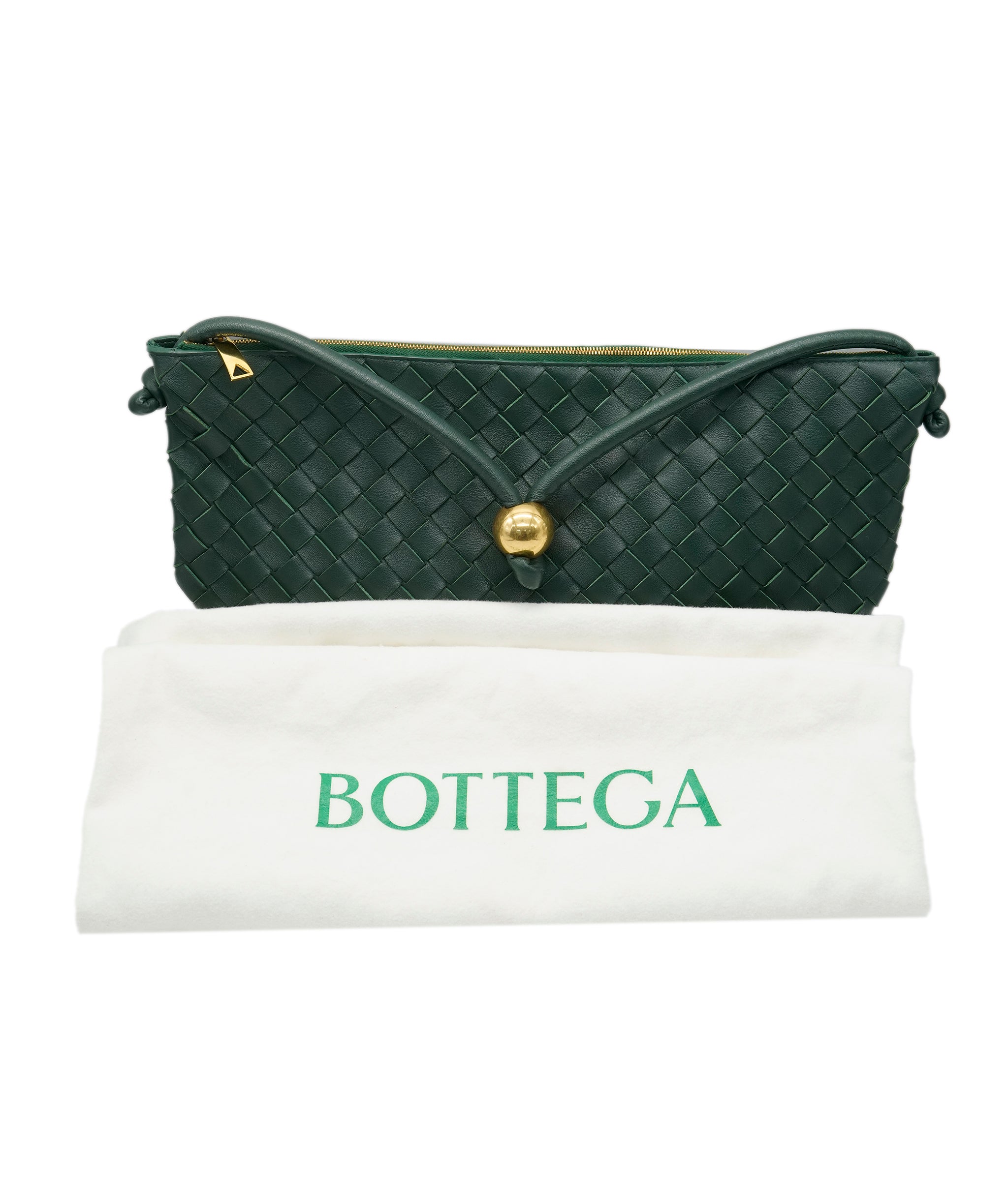 Bottega Veneta Bottega forest green large bag AKC0093