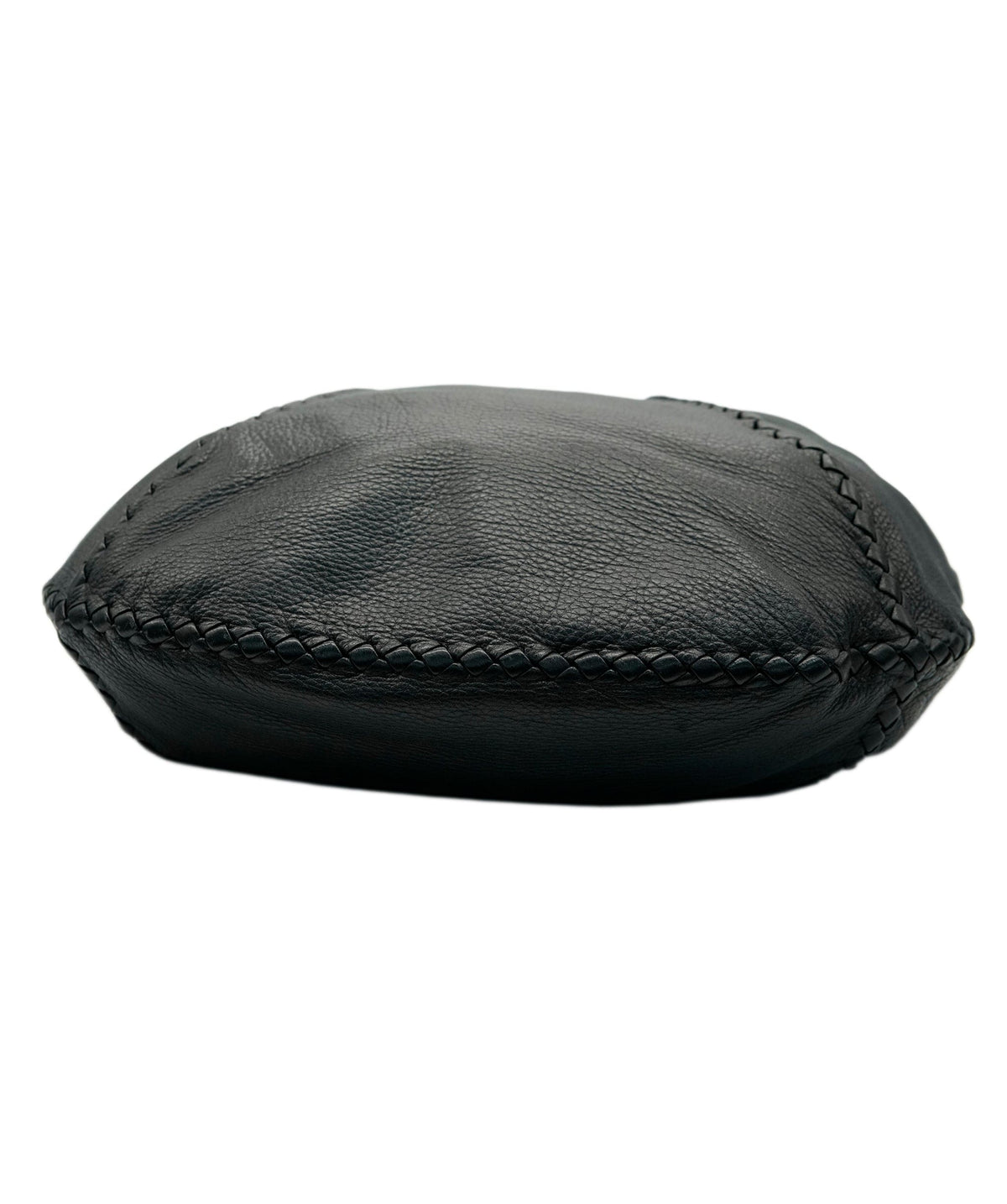 Bottega Veneta BOTTEGA VENETA INTRECCIATO Hobo Shoulder Bag Leather Black 212741 Auth am5896 DBXS1677