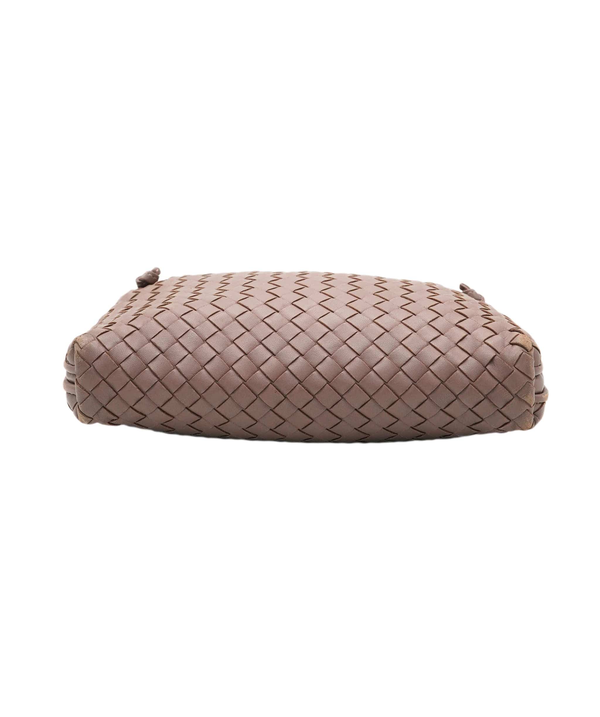 Bottega Veneta BOTTEGA VENETA INTRECCIATO Shoulder Bag Leather Pink Auth 72460 DBXS1672
