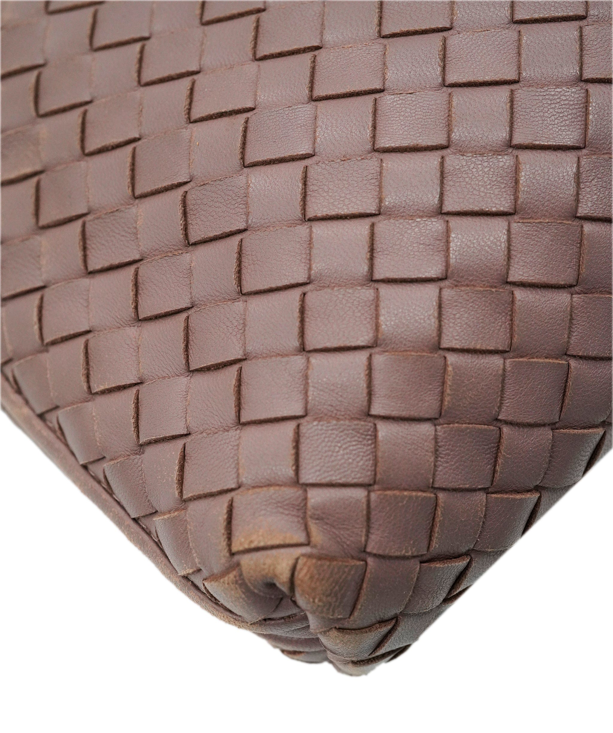 Bottega Veneta BOTTEGA VENETA INTRECCIATO Shoulder Bag Leather Pink Auth 72460 DBXS1672