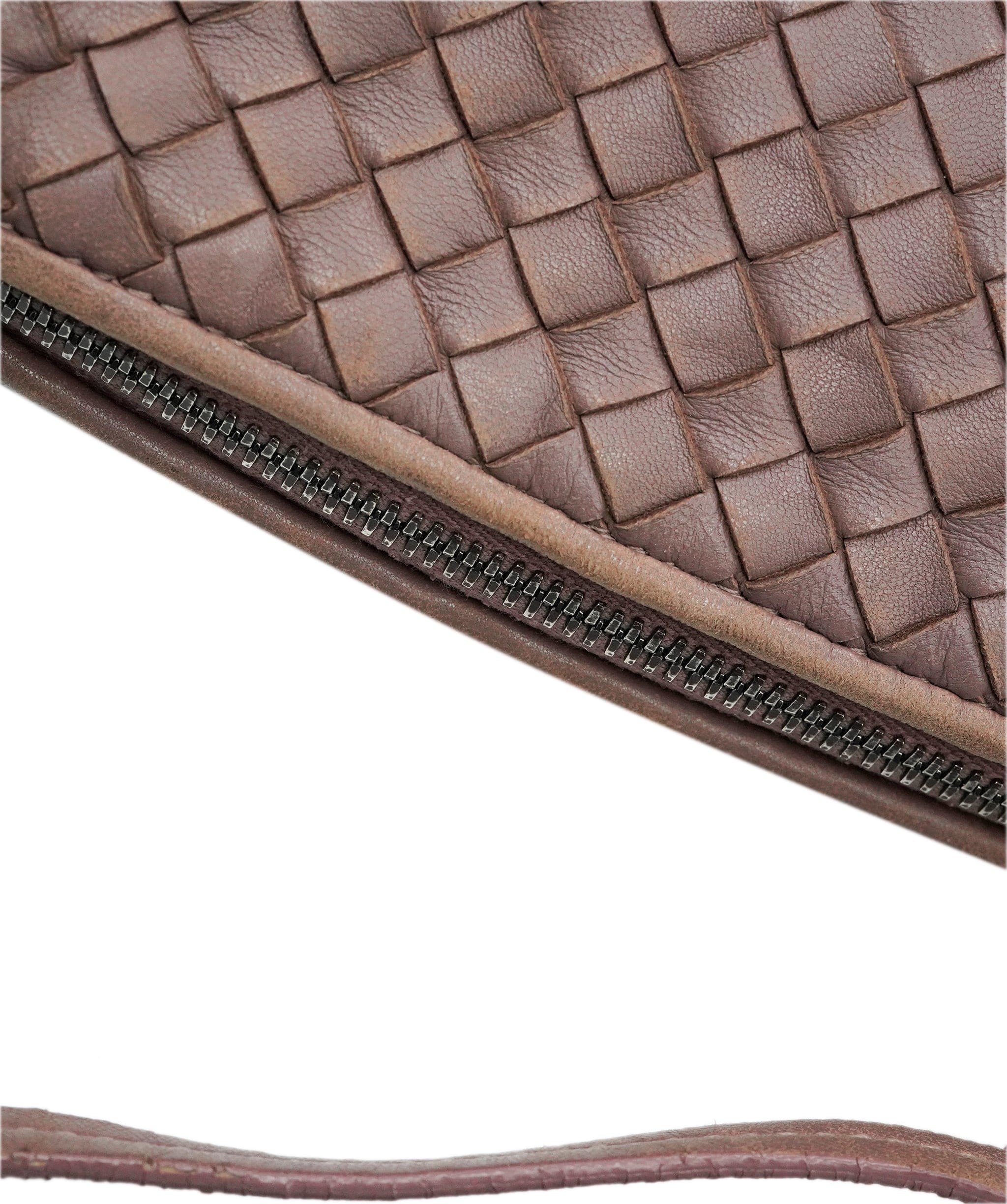 Bottega Veneta BOTTEGA VENETA INTRECCIATO Shoulder Bag Leather Pink Auth 72460 DBXS1672