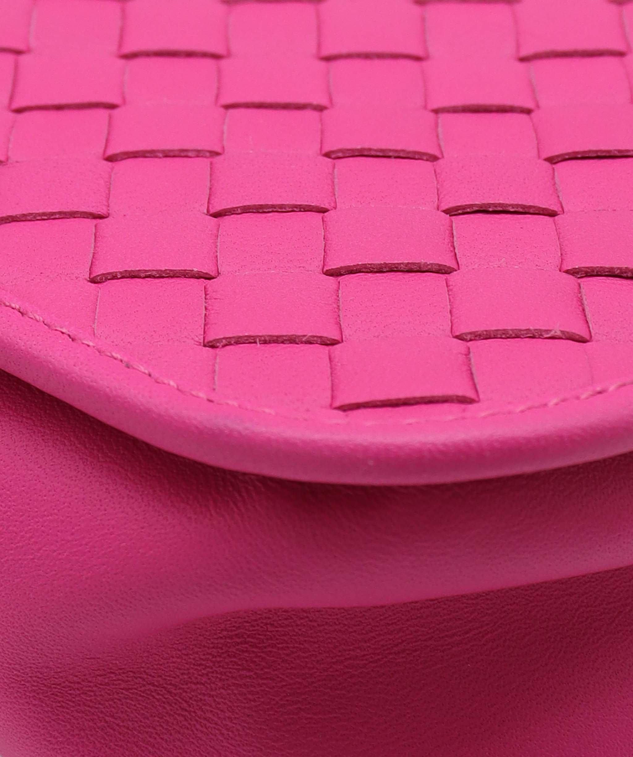 Bottega Veneta BOTTEGAVENETA INTRECCIATO Shoulder Bag pink WS6990 DXBS1426