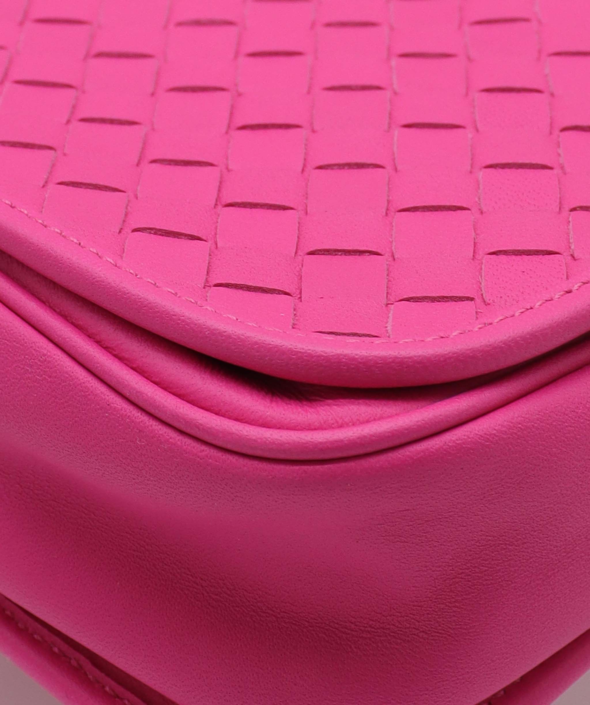 Bottega Veneta BOTTEGAVENETA INTRECCIATO Shoulder Bag pink WS6990 DXBS1426