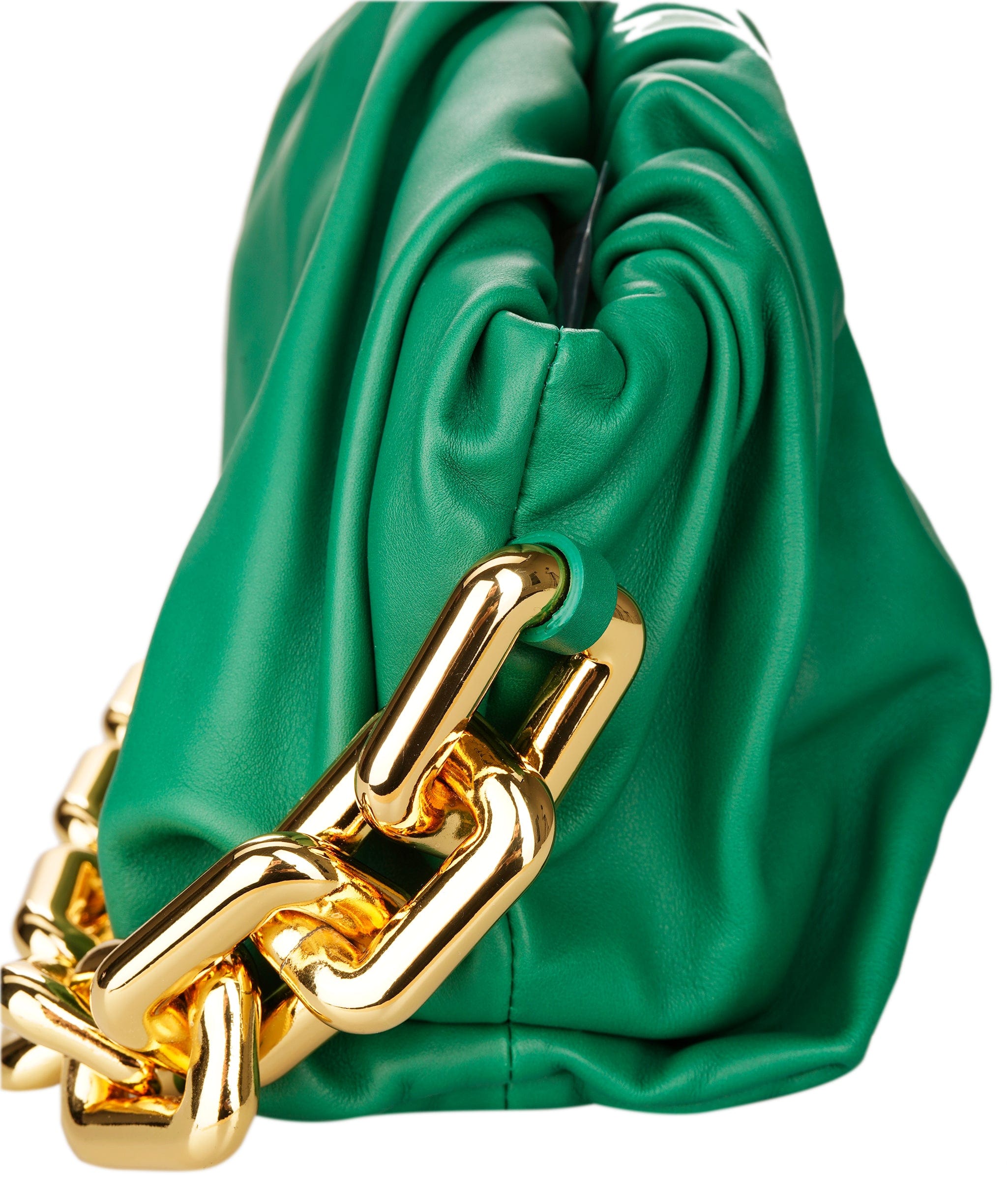 Bottega Veneta RTV Teen Chain Pouch Racing Green AGC2122