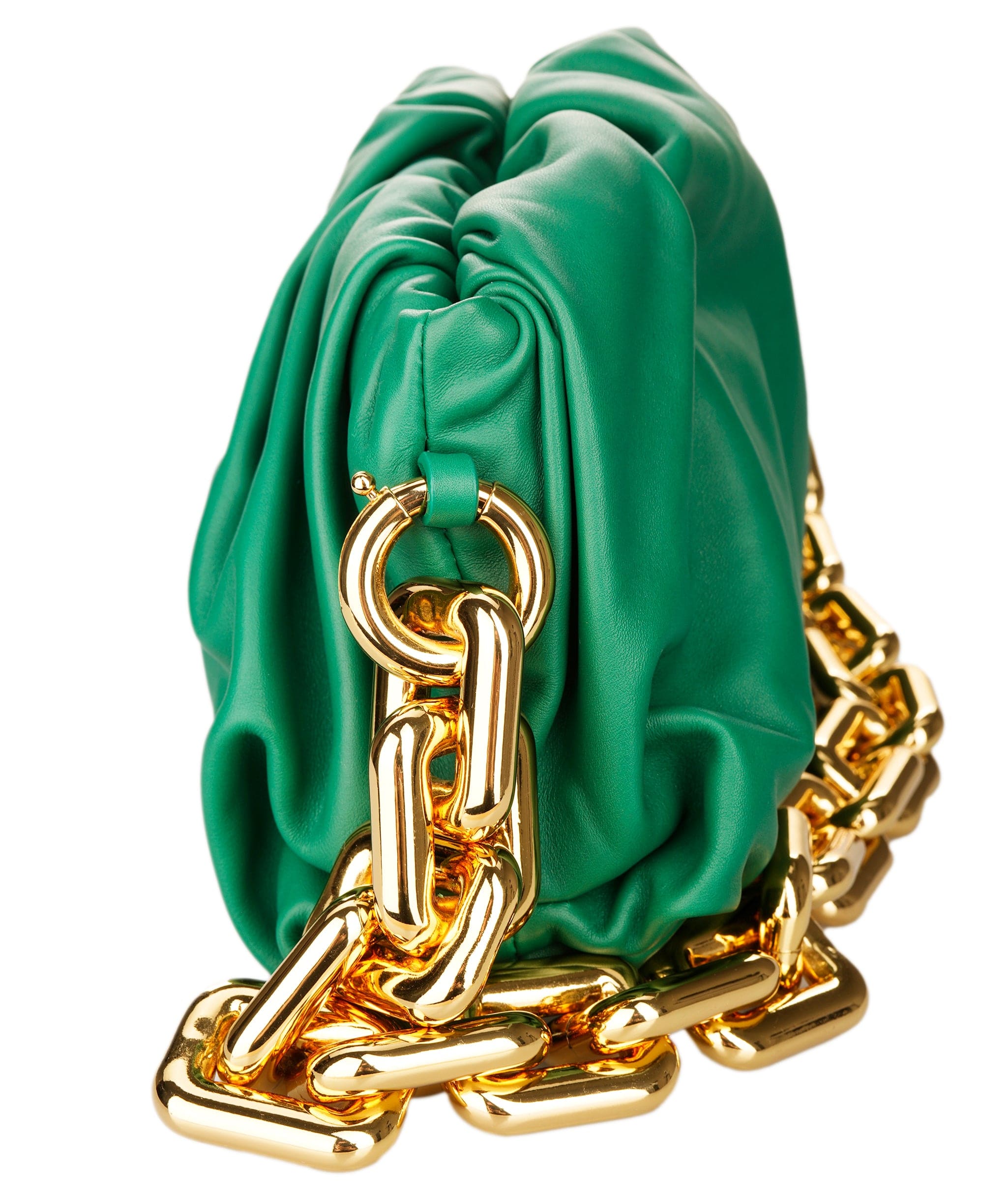 Bottega Veneta RTV Teen Chain Pouch Racing Green AGC2122