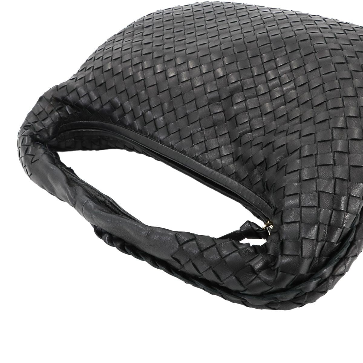 BOTTEGA VENETA BOTTEGA VENETA Intrecciato Shoulder Bag Leather Black 115653 90298784
