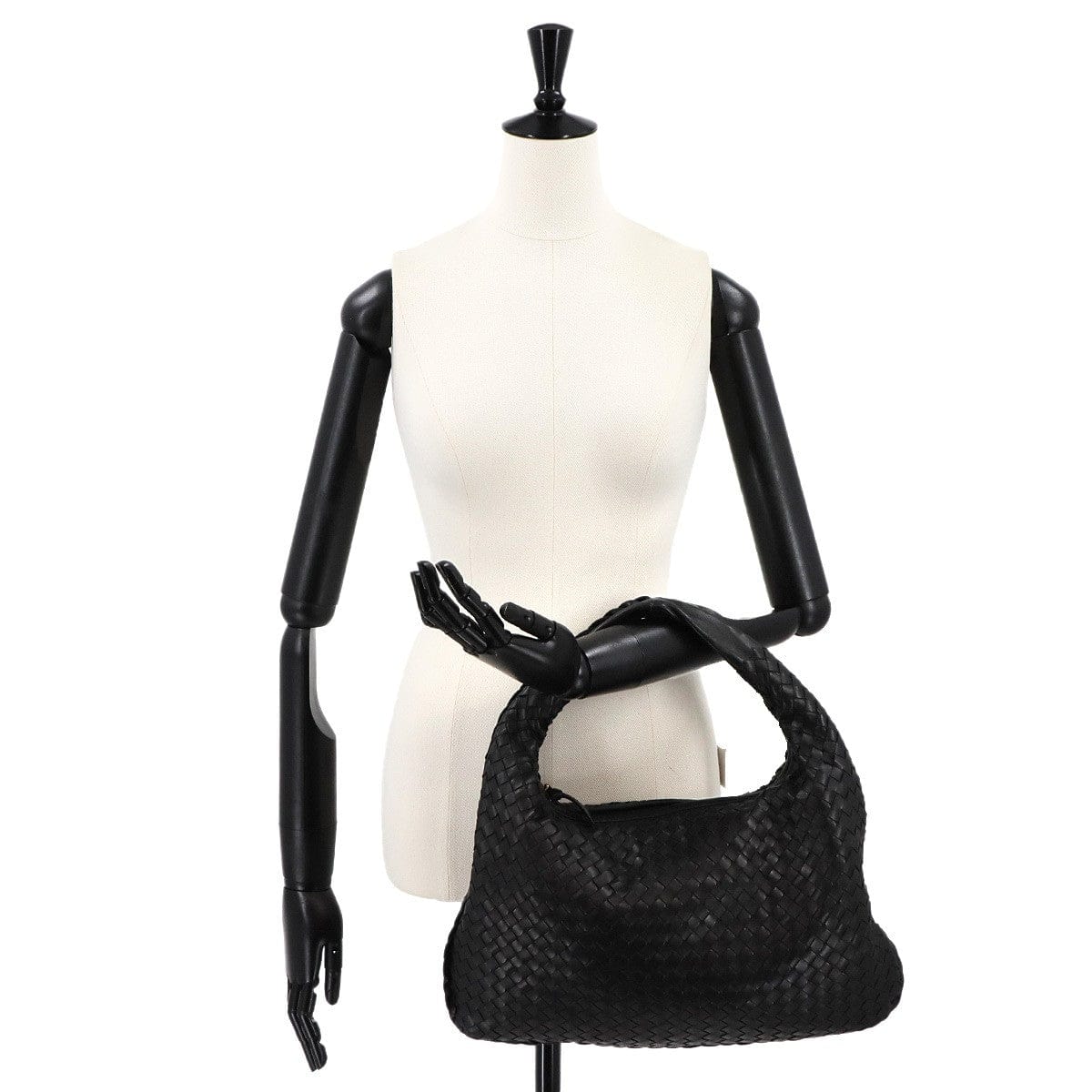 BOTTEGA VENETA BOTTEGA VENETA Intrecciato Shoulder Bag Leather Black 115653 90298784