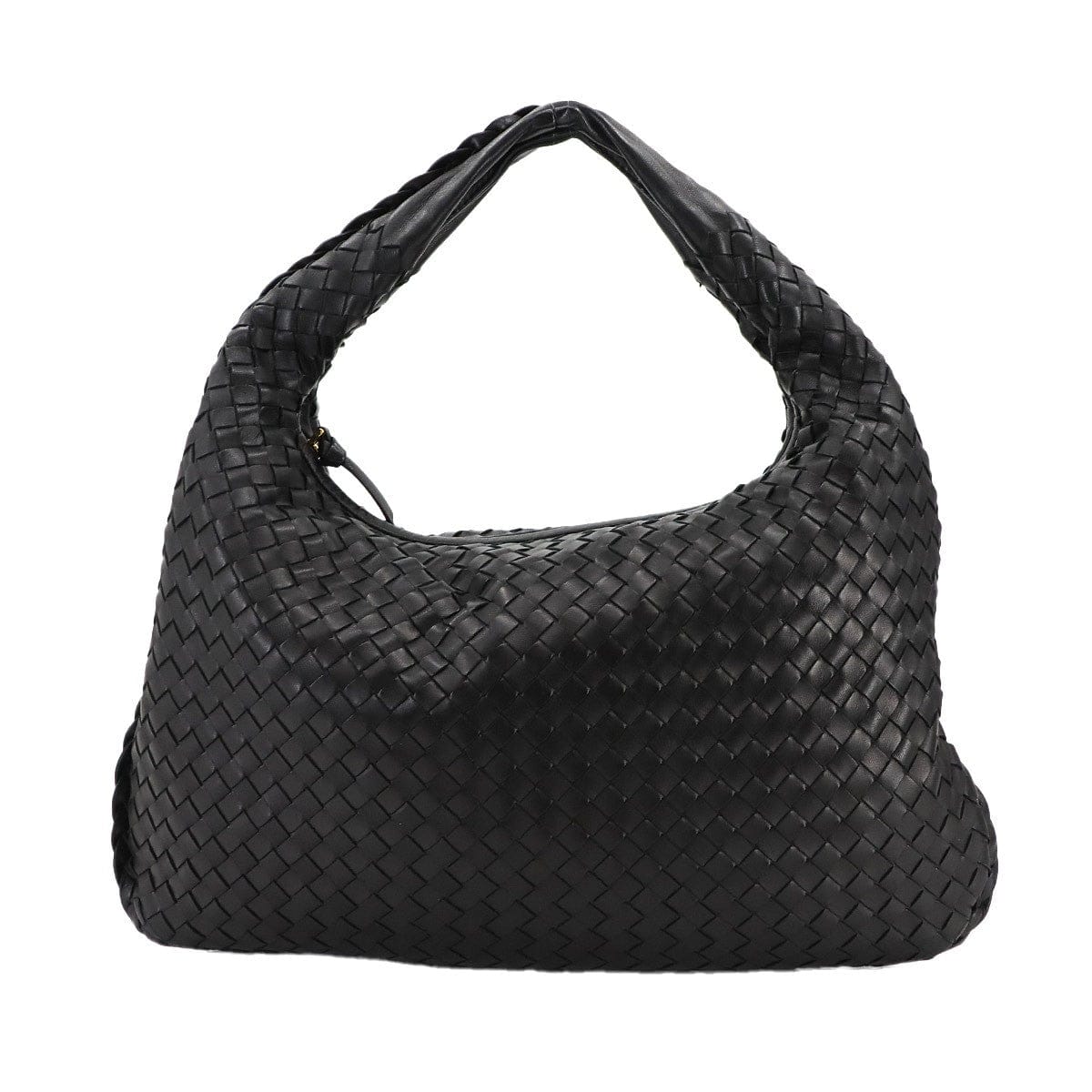 BOTTEGA VENETA BOTTEGA VENETA Intrecciato Shoulder Bag Leather Black 115653 90298784
