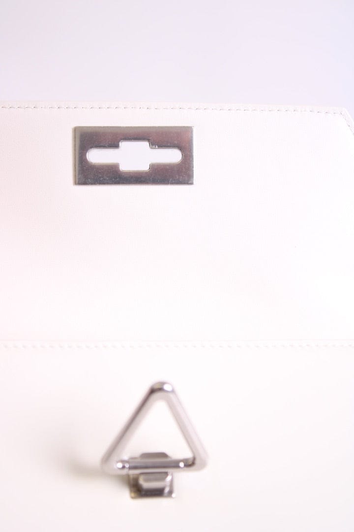 Bottega Veneta White Bottega Veneta Clutch